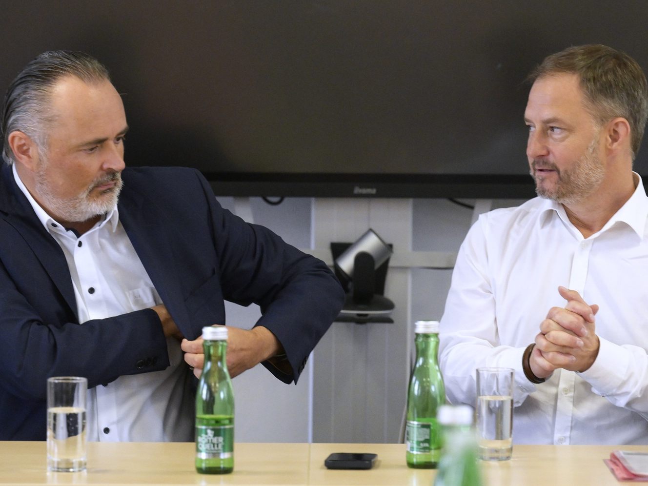 Burgenlands Doskozil und Fürst.