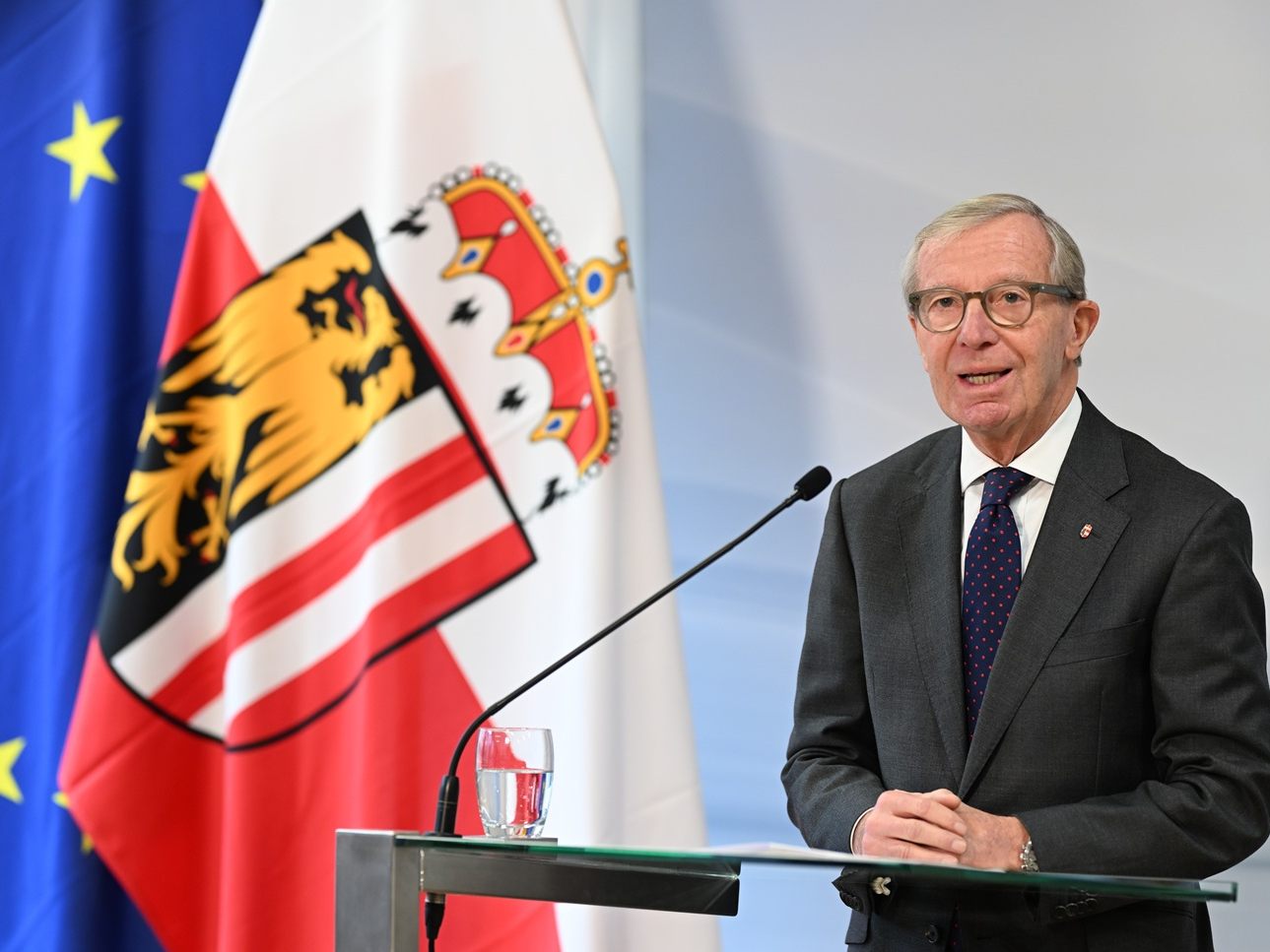 Haslauer ist Vorsitzender der Landeshauptleutekonferenz.