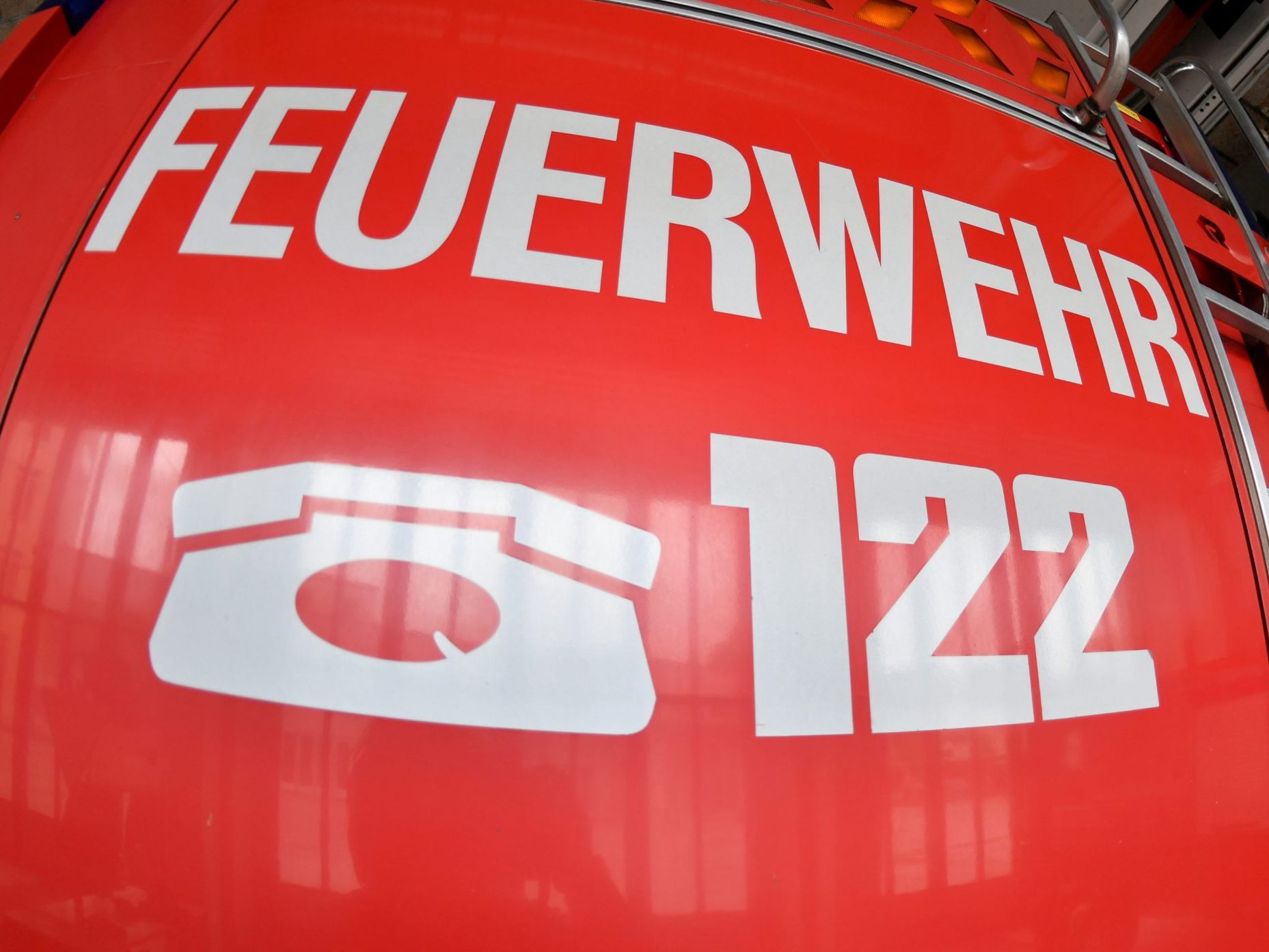 Die Feuerwehr löschte den Brand im Burgenland.