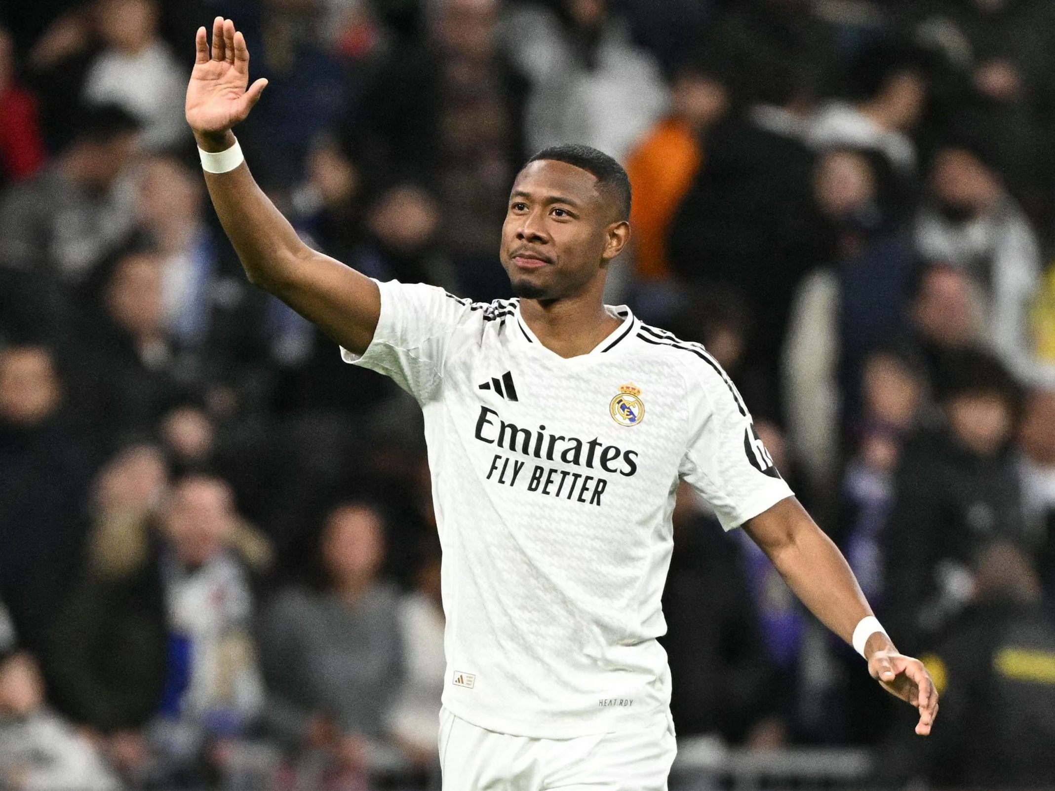 David Alaba soll schon bald wieder in der Real-Startelf stehen. David Alaba soll schon bald wieder in der Real-Startelf stehen.