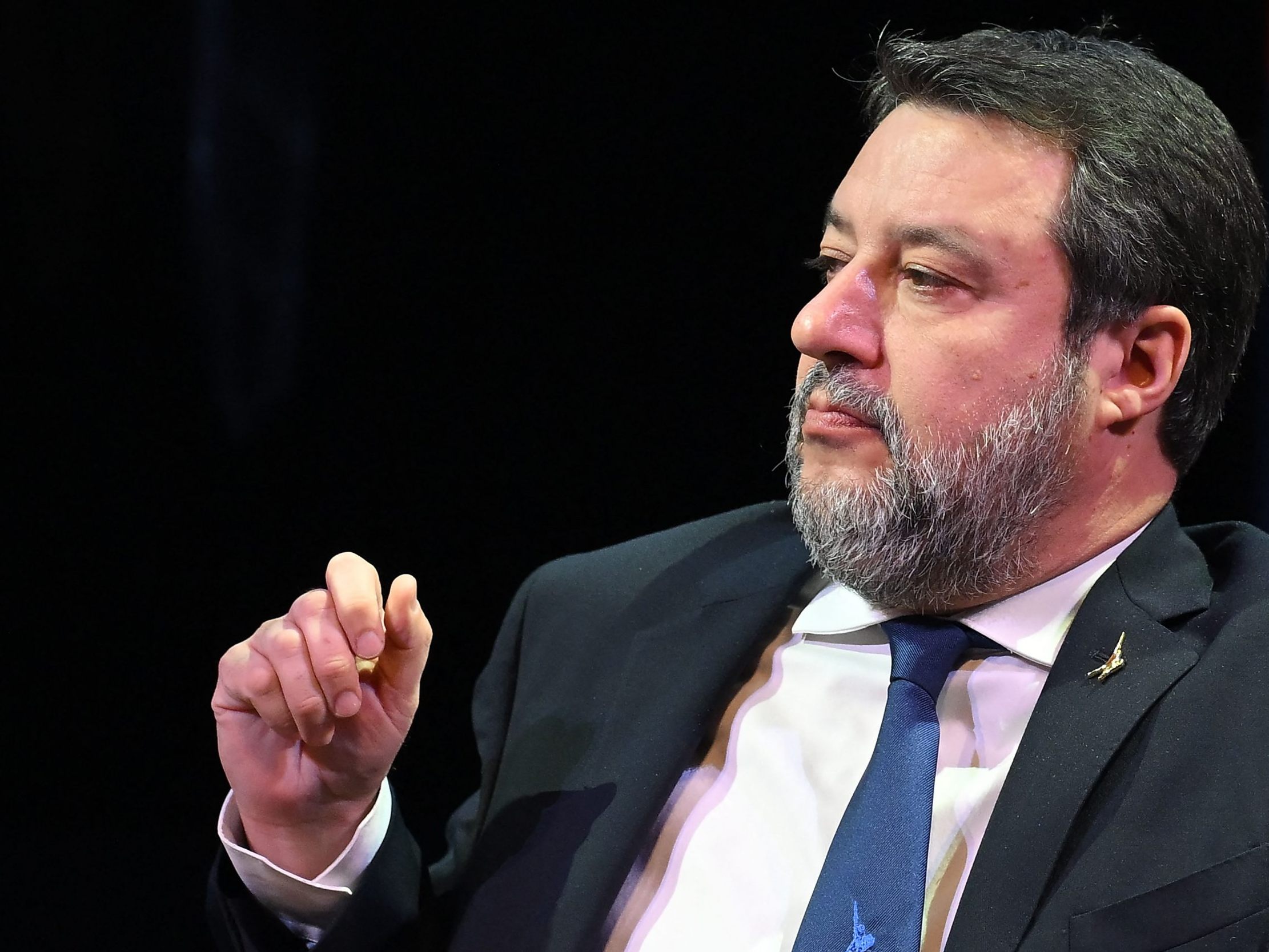 Salvini äußerte sich im Hinblick auf Österreich. Salvini äußerte sich im Hinblick auf Österreich.