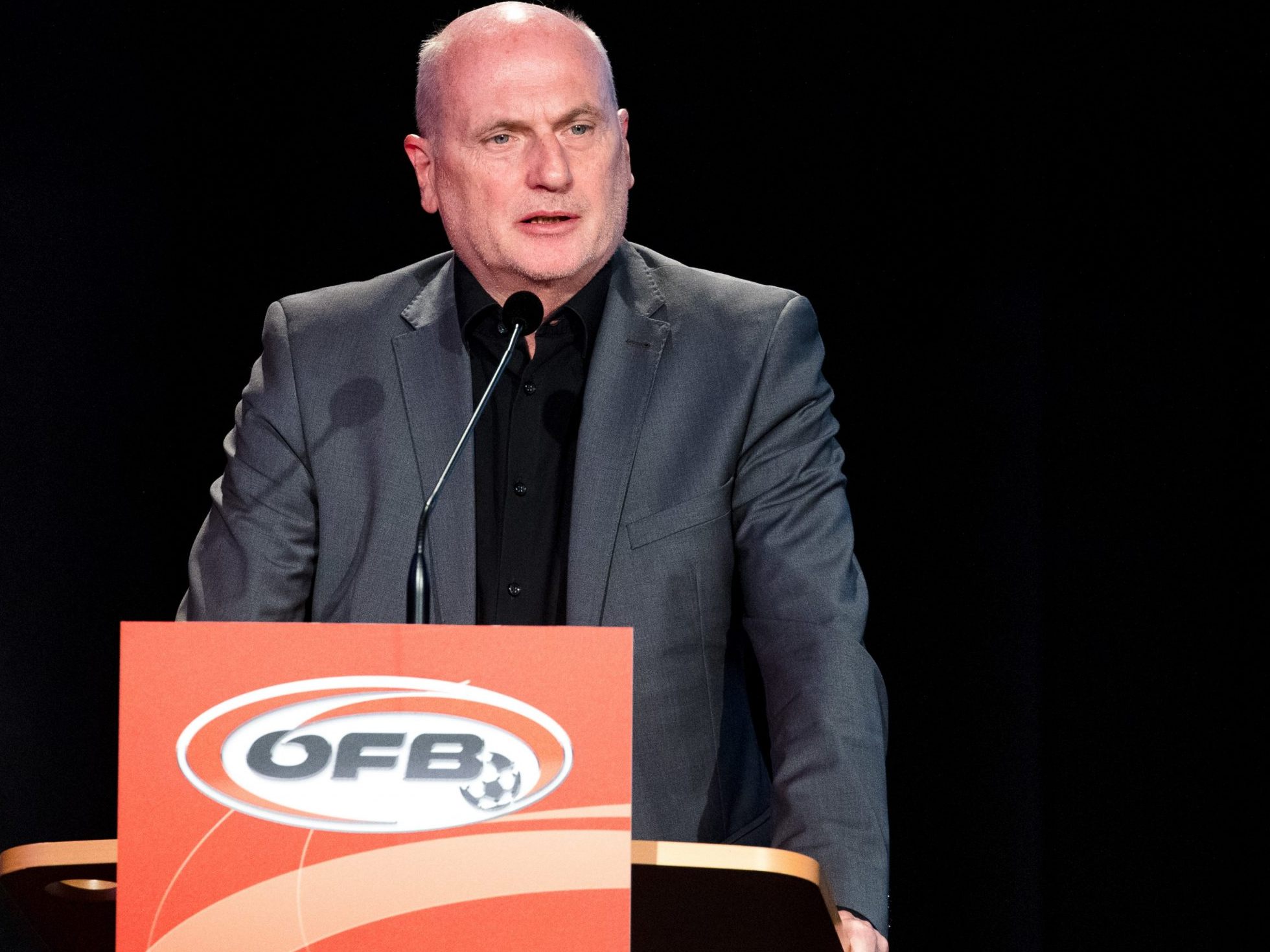 ÖFB-Interims-Präsident Wolfgang Bartosch.