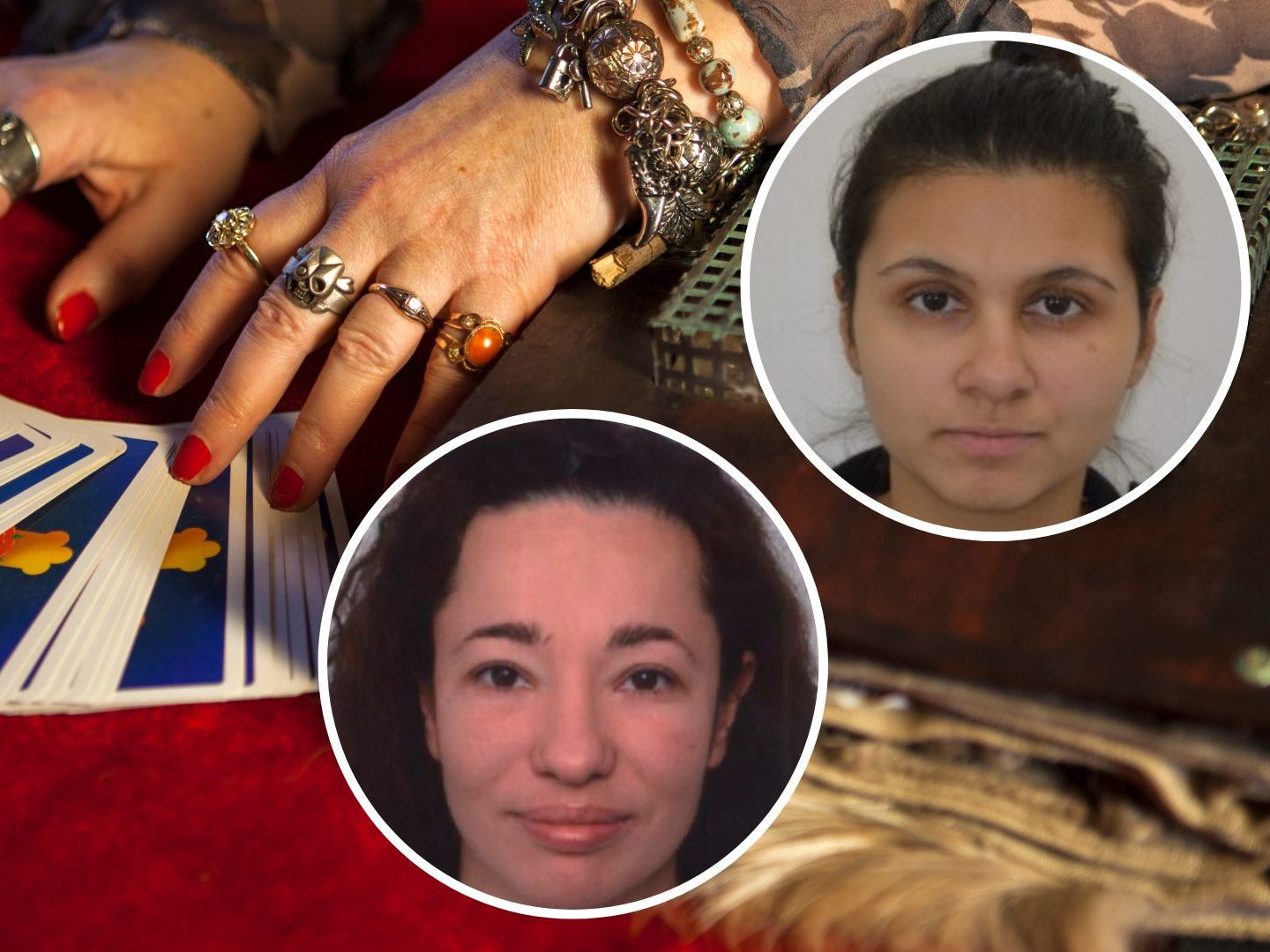 Dona D. (Foto oben) wurde ebenso wie ein 47-Jähriger festgenommen. Die Fahndung nach Mariana M. (Foto unten) läuft weiter.