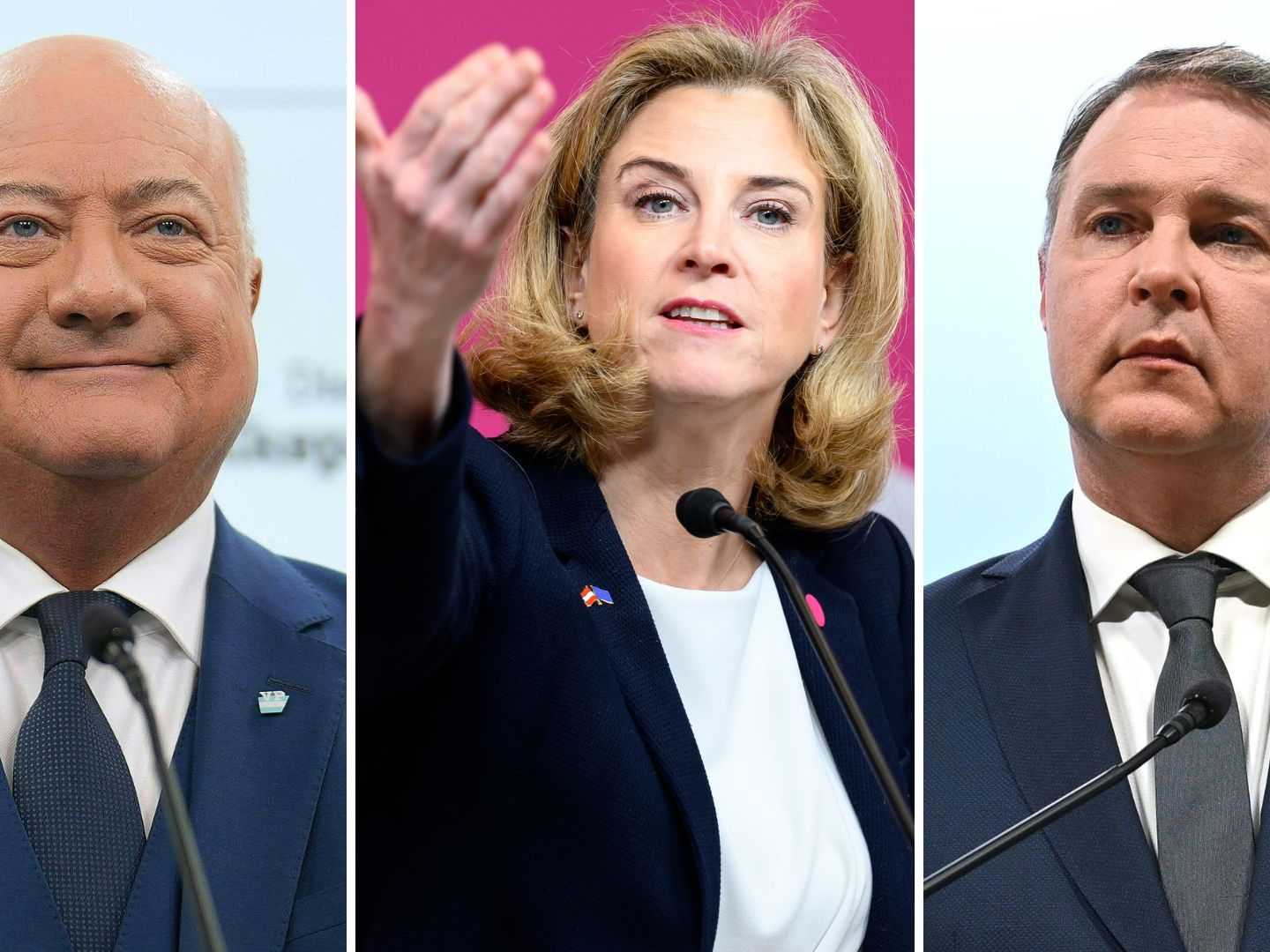 Sind das drei der Protagonisten der nächsten Bundesregierung?