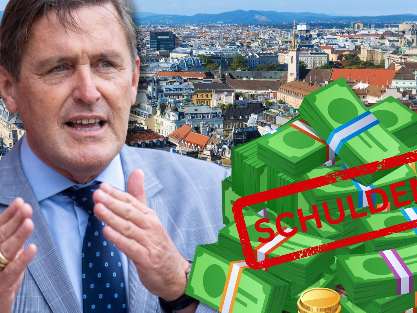 2025 wird man in Sachen Defizit laut Hanke über der Prognose liegen.