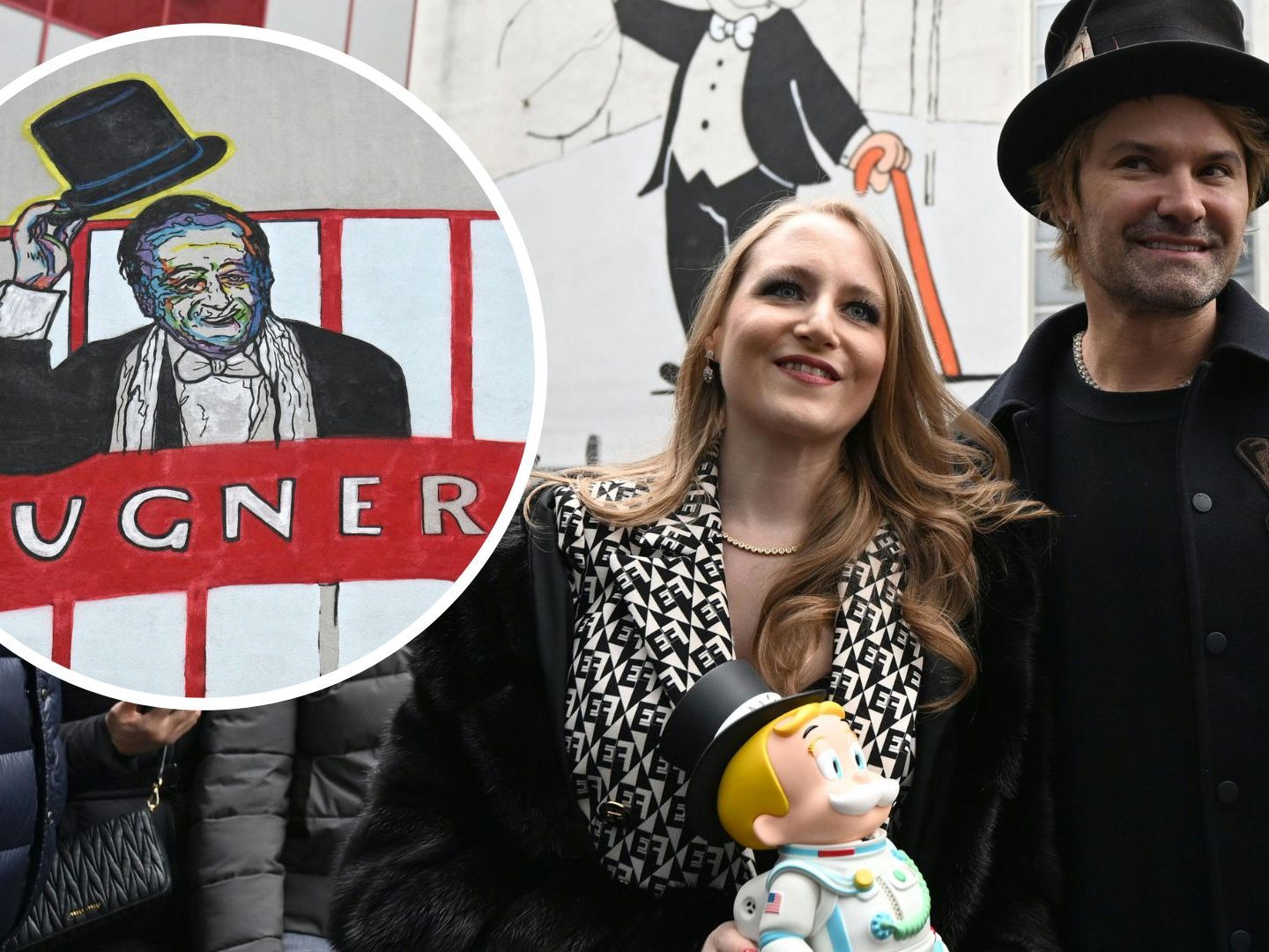 Tochter Jacqueline dankte Alec Monopoly für die "würdige Hommage" an ihren Vater.