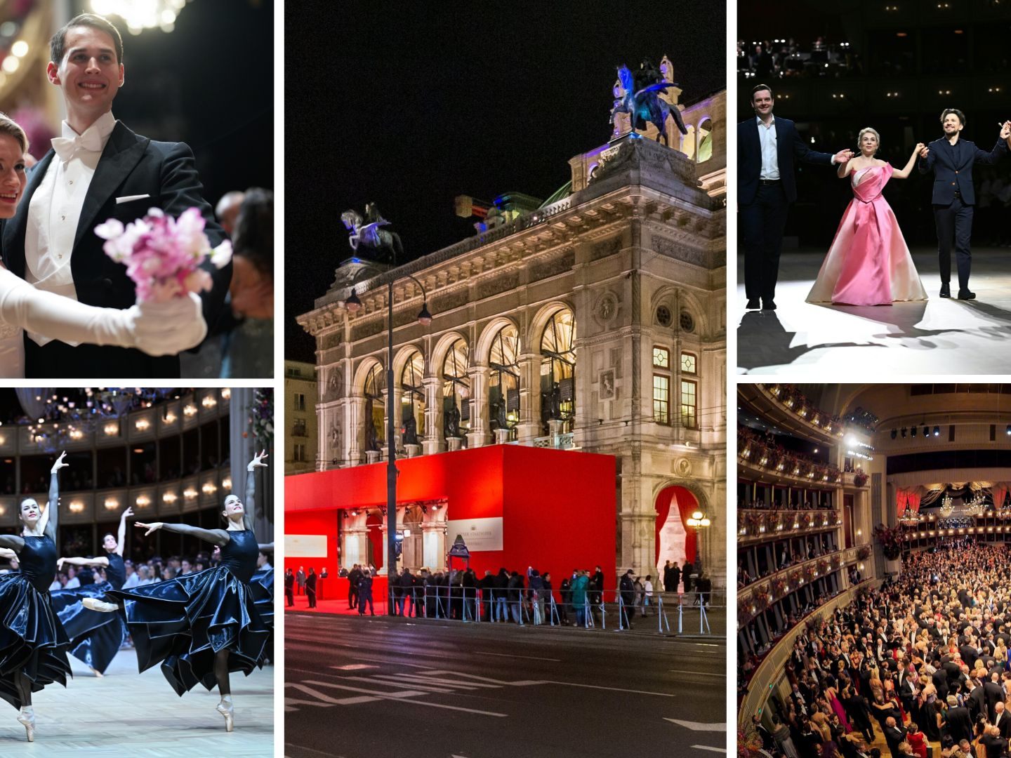 Roter Teppich, Eröffnung, Ballabend: Alle Bilder vom Wiener Opernball 2025.