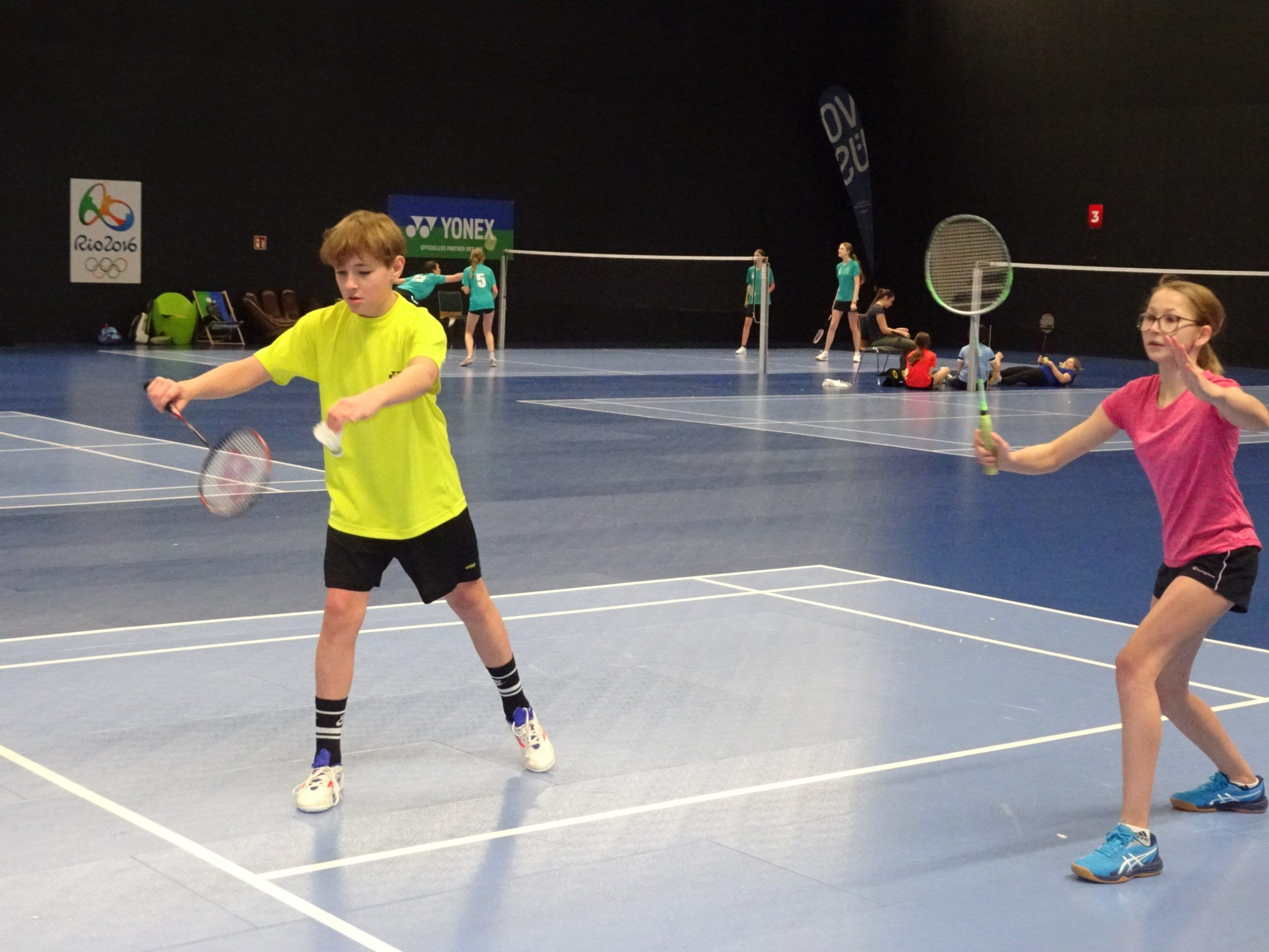 Die jungen Badminton-Talente zeigten bei den Schulolympics tolle Leistungen. Die jungen Badminton-Talente zeigten bei den Schulolympics tolle Leistungen.