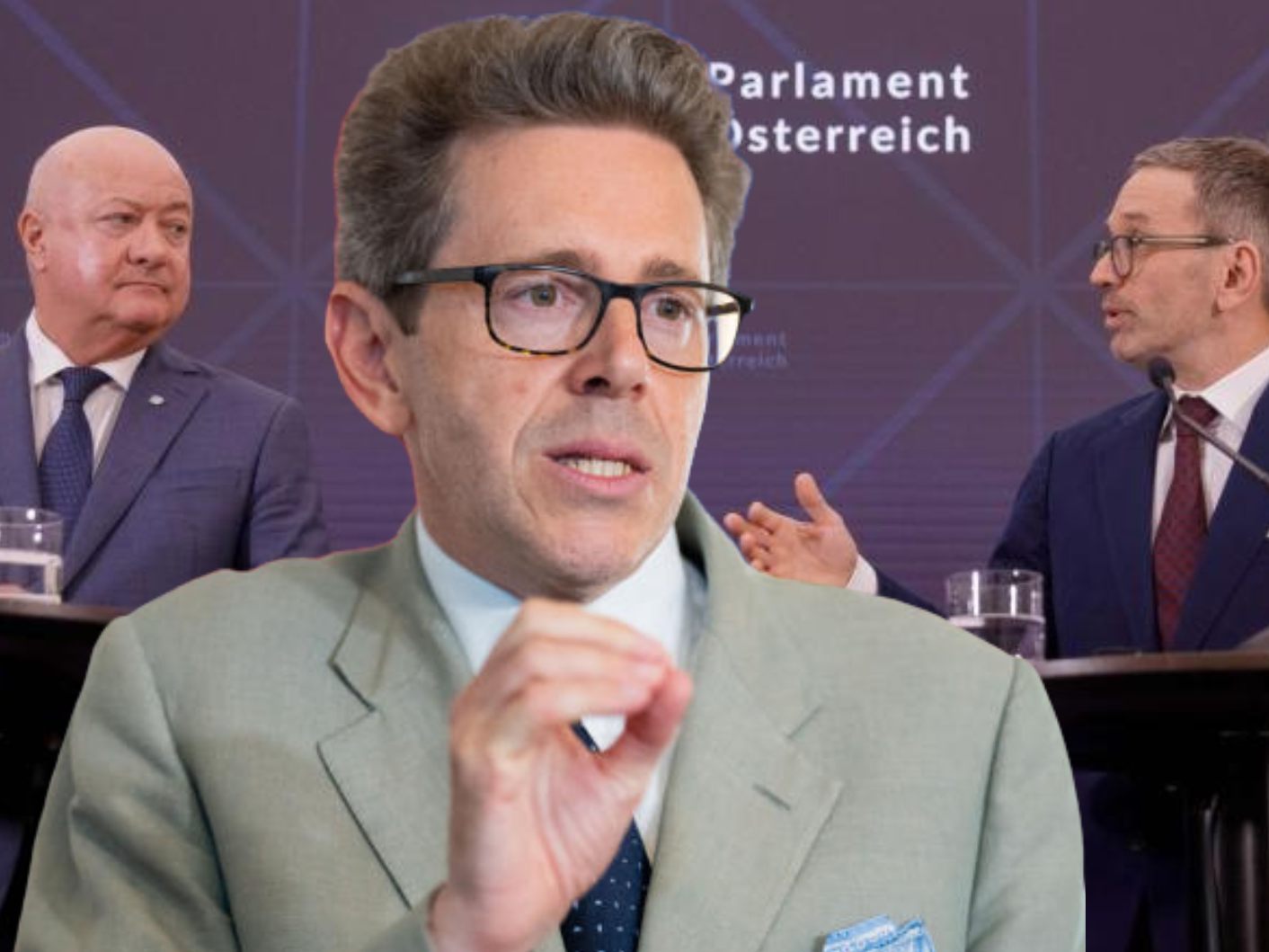 Wirtschaftskammerpräsident Harald Mahrer ist einer der maßgeblichen ÖVP-Verhandler. Wirtschaftskammerpräsident Harald Mahrer ist einer der maßgeblichen ÖVP-Verhandler.