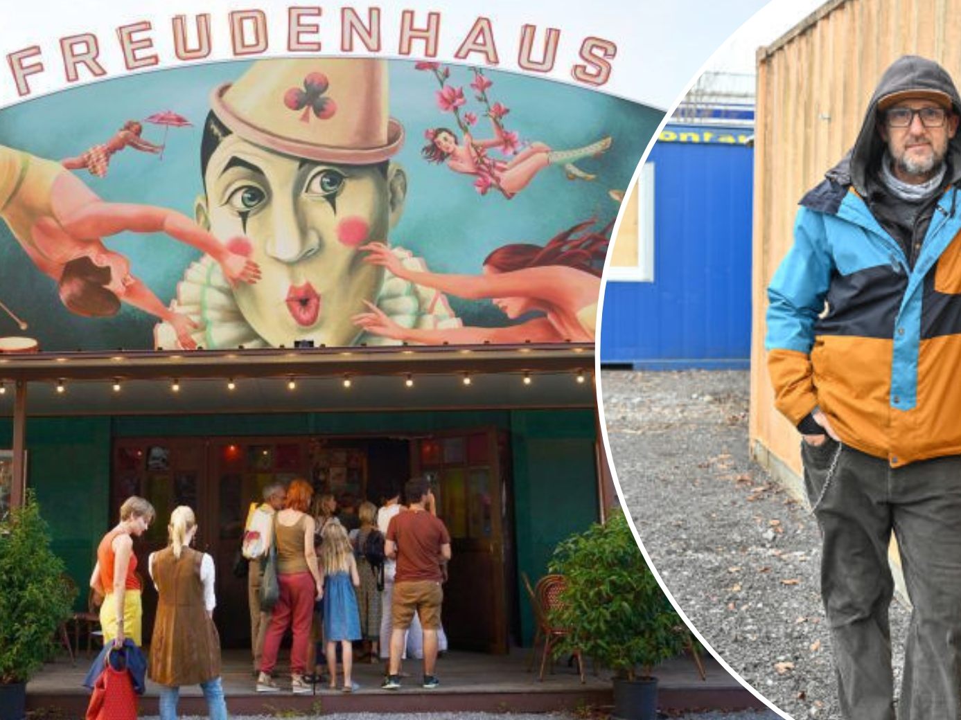 Freudenhaus-GF Roman Zöhrer wartet darauf, mit seinem abgebauten Kulturzelt umziehen zu können. Nur, wohin?