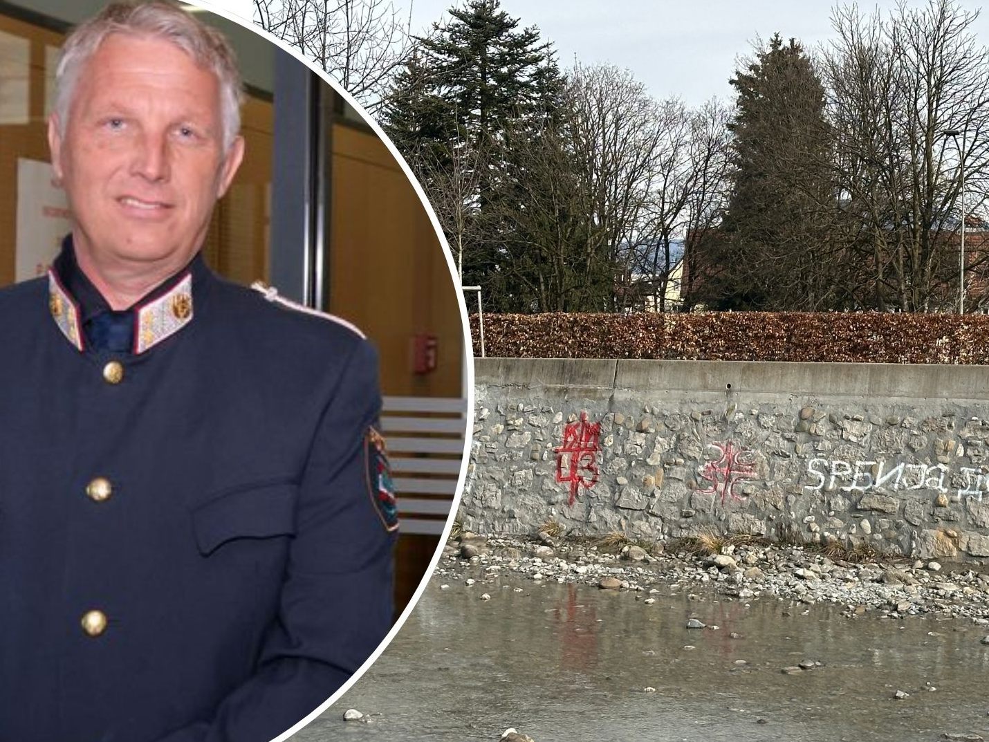 Wie reagiert die Stadtpolizei auf das Graffiti? Wie reagiert die Stadtpolizei auf das Graffiti?