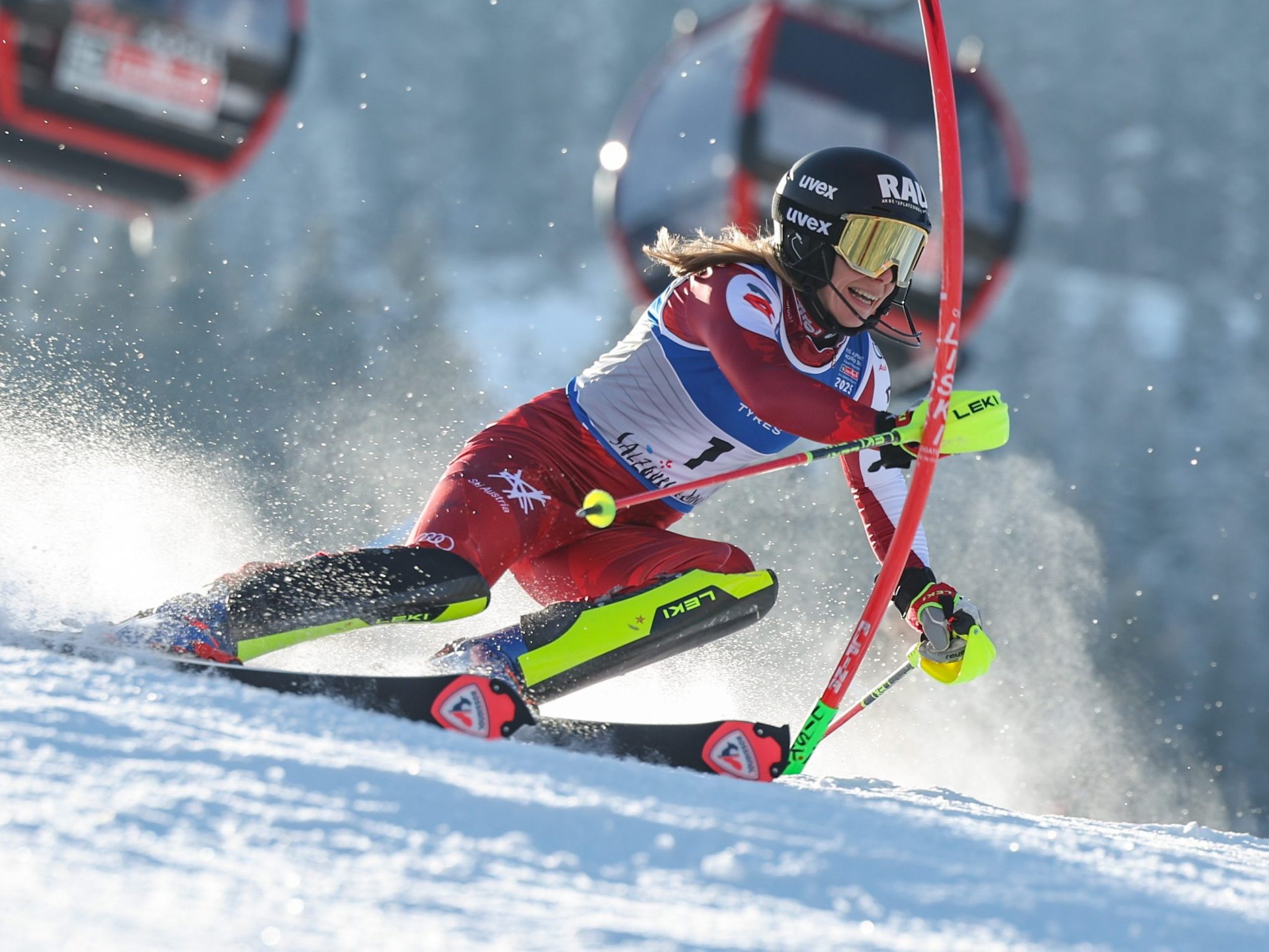 Liensberger holt Slalom-Bronze