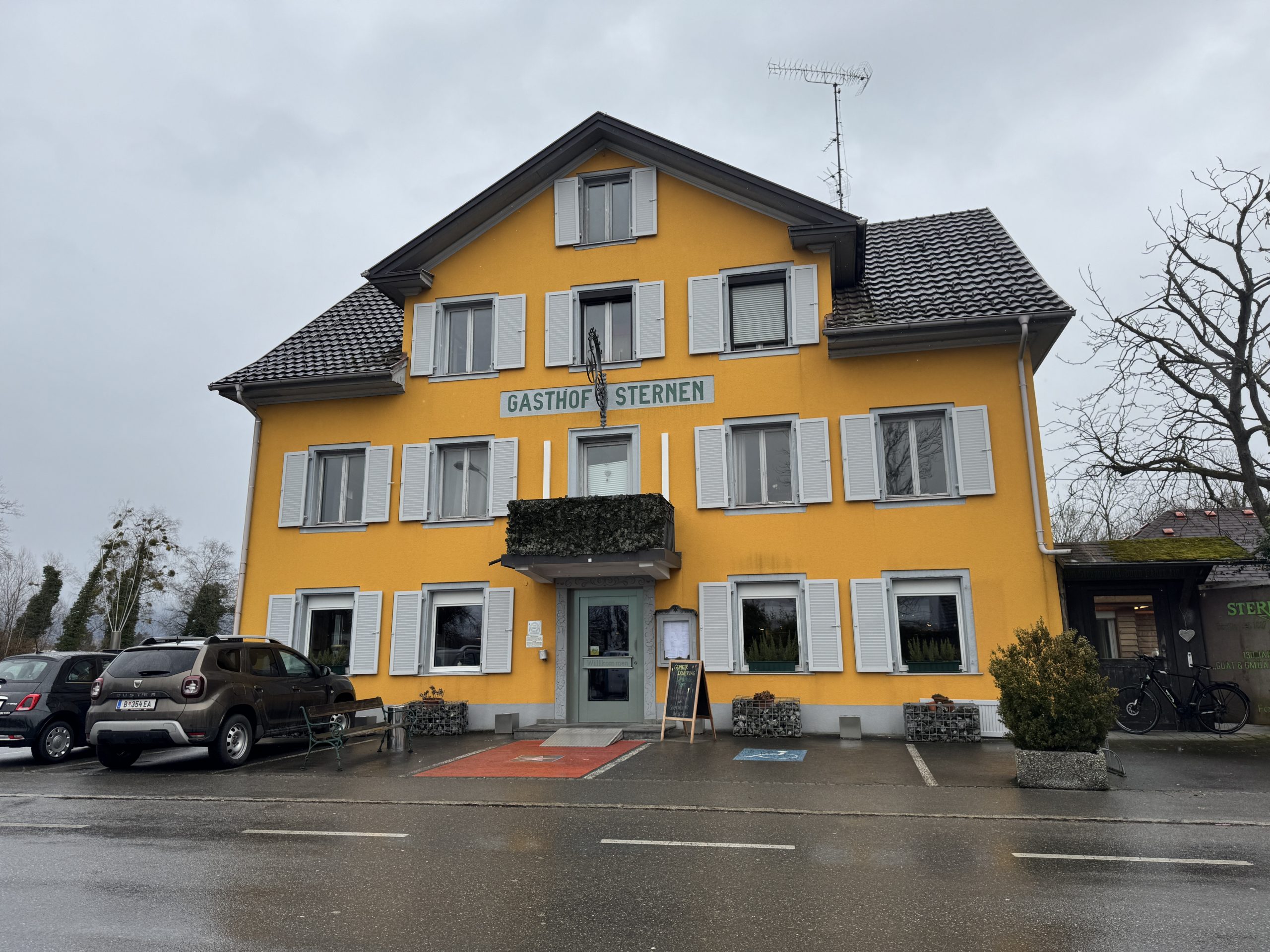 Das gutbürgerliche Gasthaus Sternen.