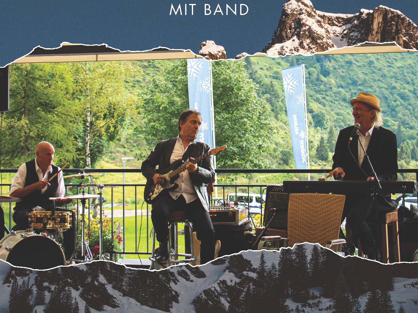 Markus Linder mit Band