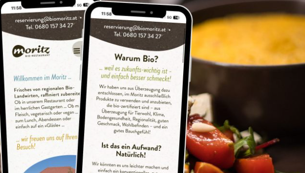Das Moritz – Bio-Restaurant in Hohenems setzt auf regionale und saisonale Bio-Produkte.