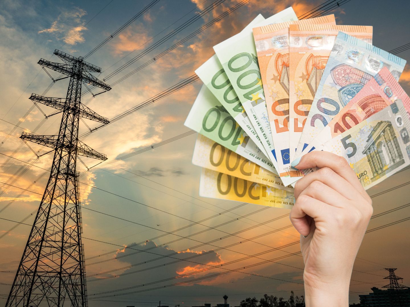 Trotz sinkender Strompreise steigen die Kosten für Energie.
