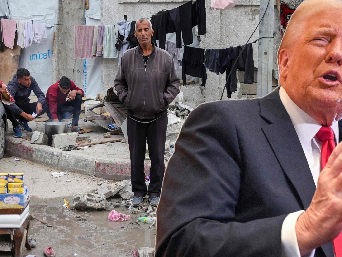 Trump will in seinen Gaza-Plänen den Palästinensern kein Recht auf Rückkehr einräumen. Trump will in seinen Gaza-Plänen den Palästinensern kein Recht auf Rückkehr einräumen.
