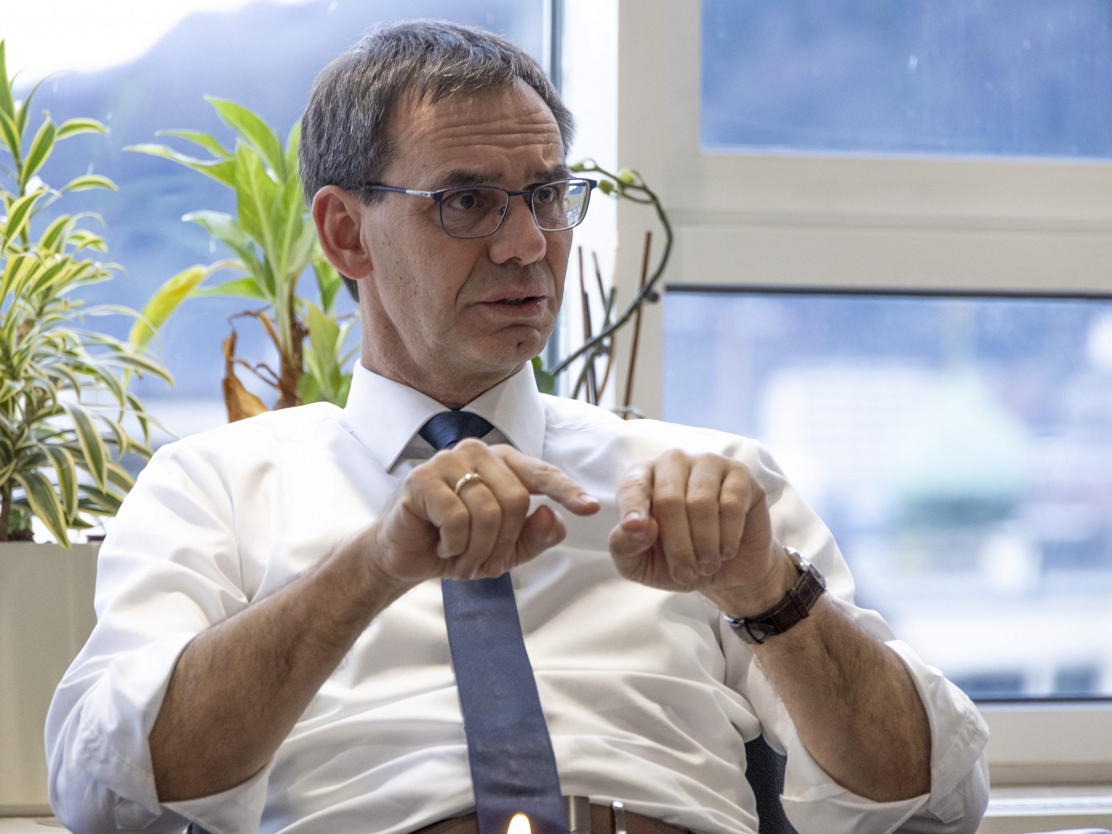 Vorarlbergs Regierungschef Markus Wallner. Vorarlbergs Regierungschef Markus Wallner.