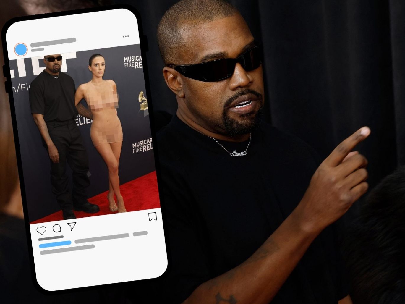 Bianca Censori unzensiert auf dem roten Teppich. Bianca Censori unzensiert auf dem roten Teppich.