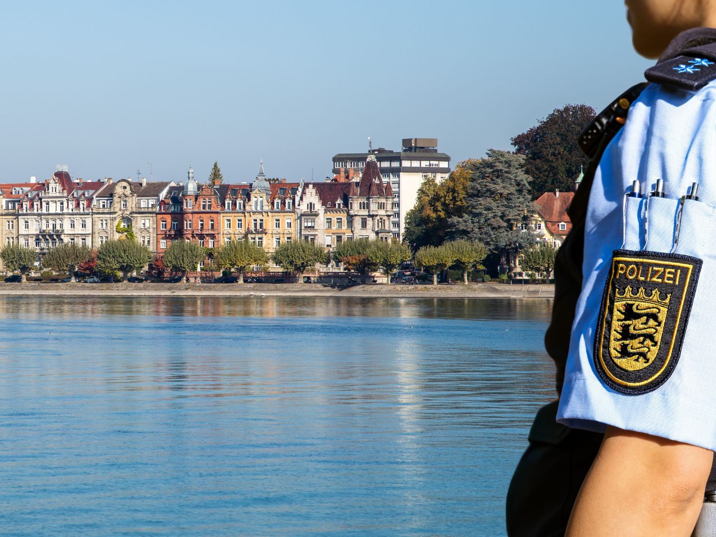 Großeinsatz in Konstanz. Großeinsatz in Konstanz.