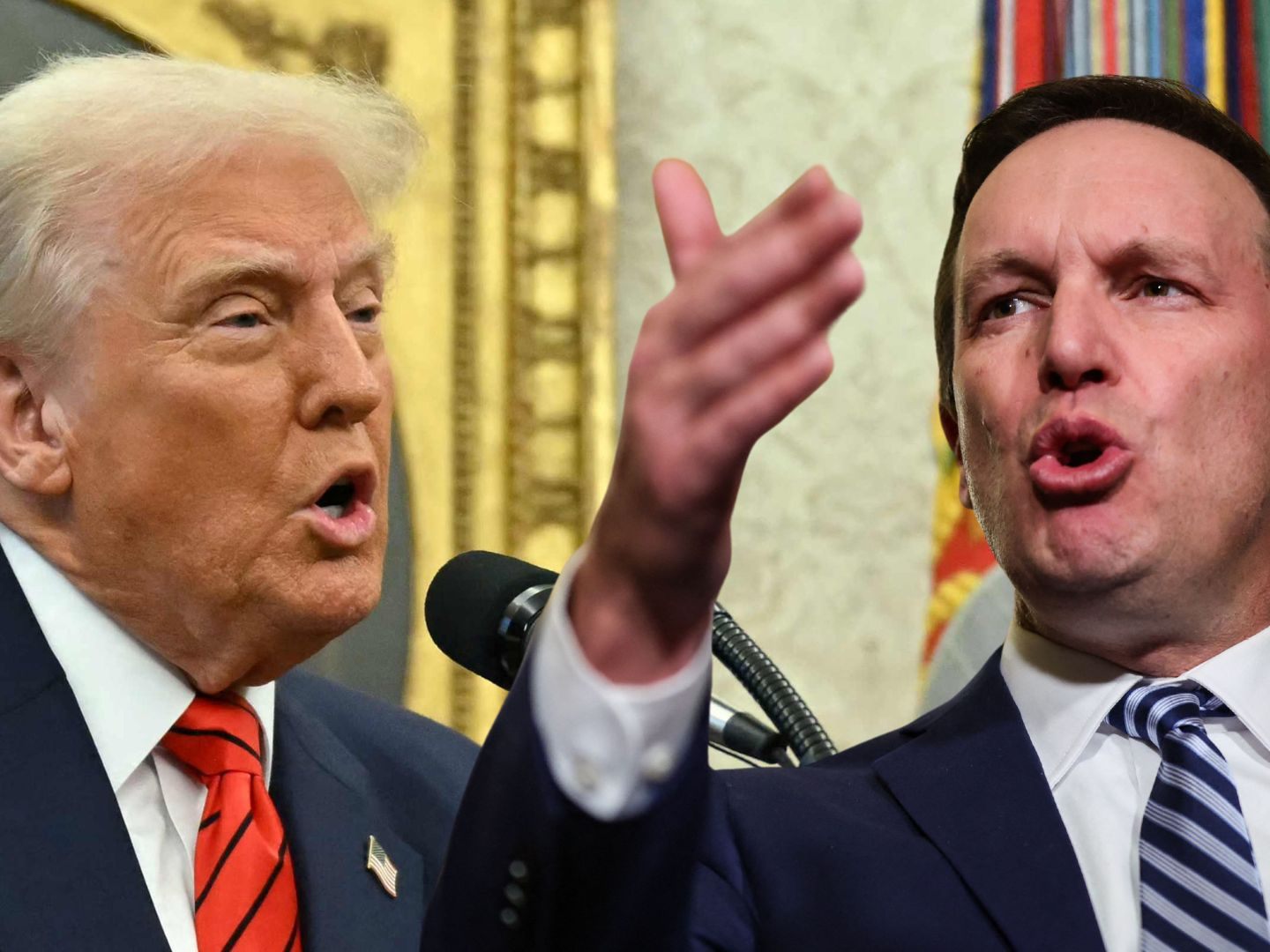 Chris Murphy erklärte auf X zu Trump: "Er hat völlig den Verstand verloren."