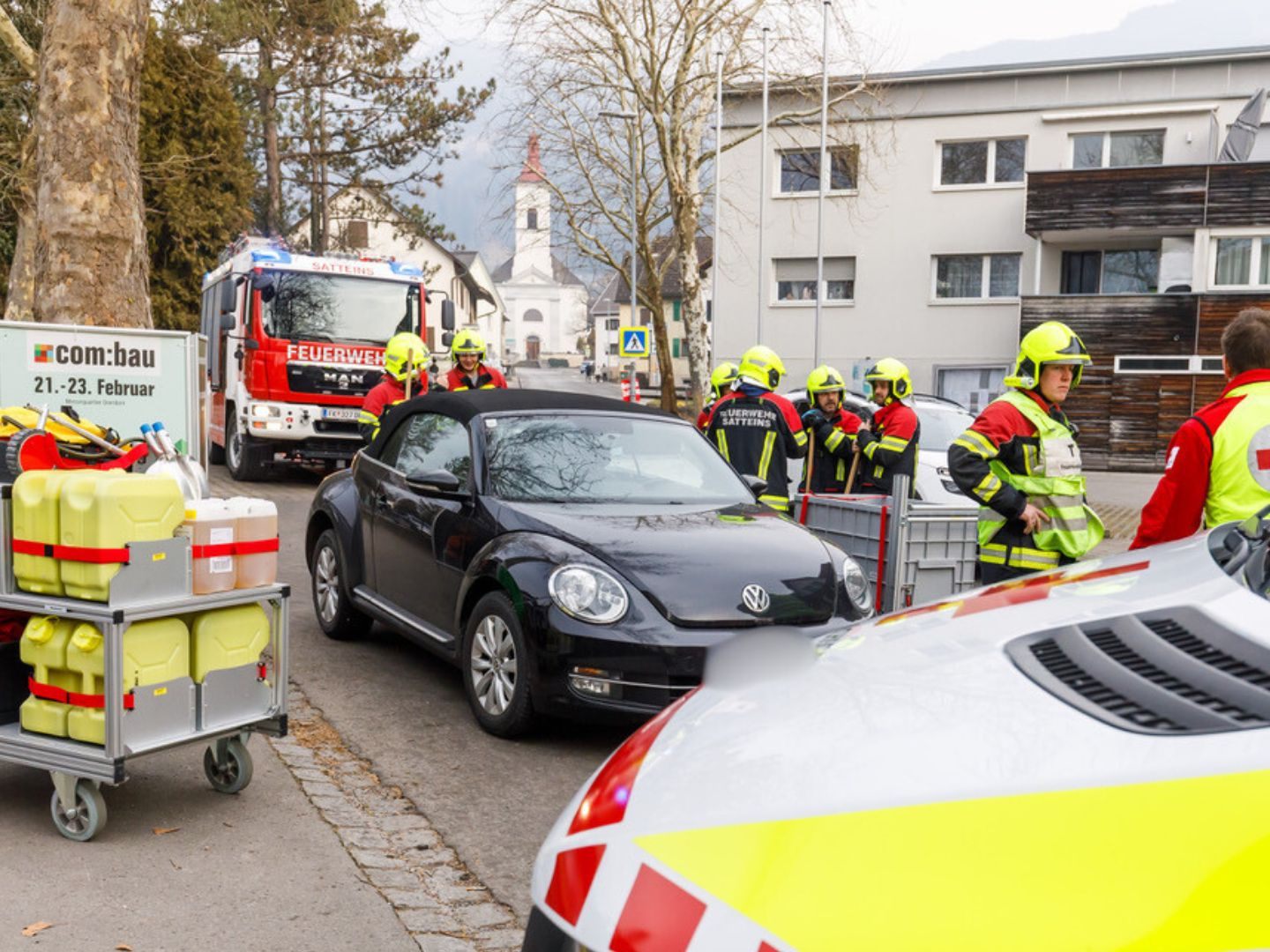 Unfall in Satteins. Unfall in Satteins.