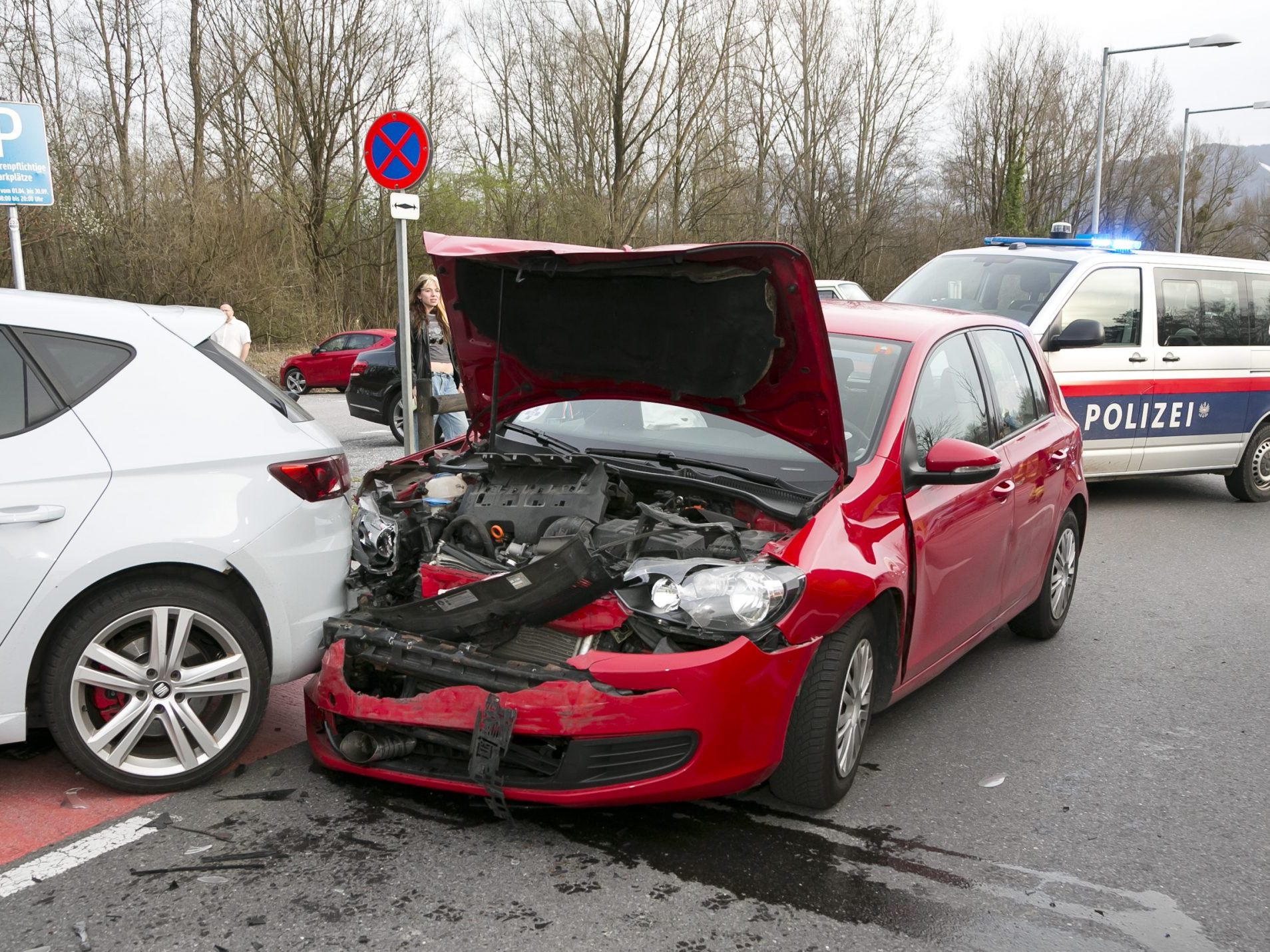 Zwei Verletzte nach Verkehrsunfall in Rankweil Zwei Verletzte nach Verkehrsunfall in Rankweil