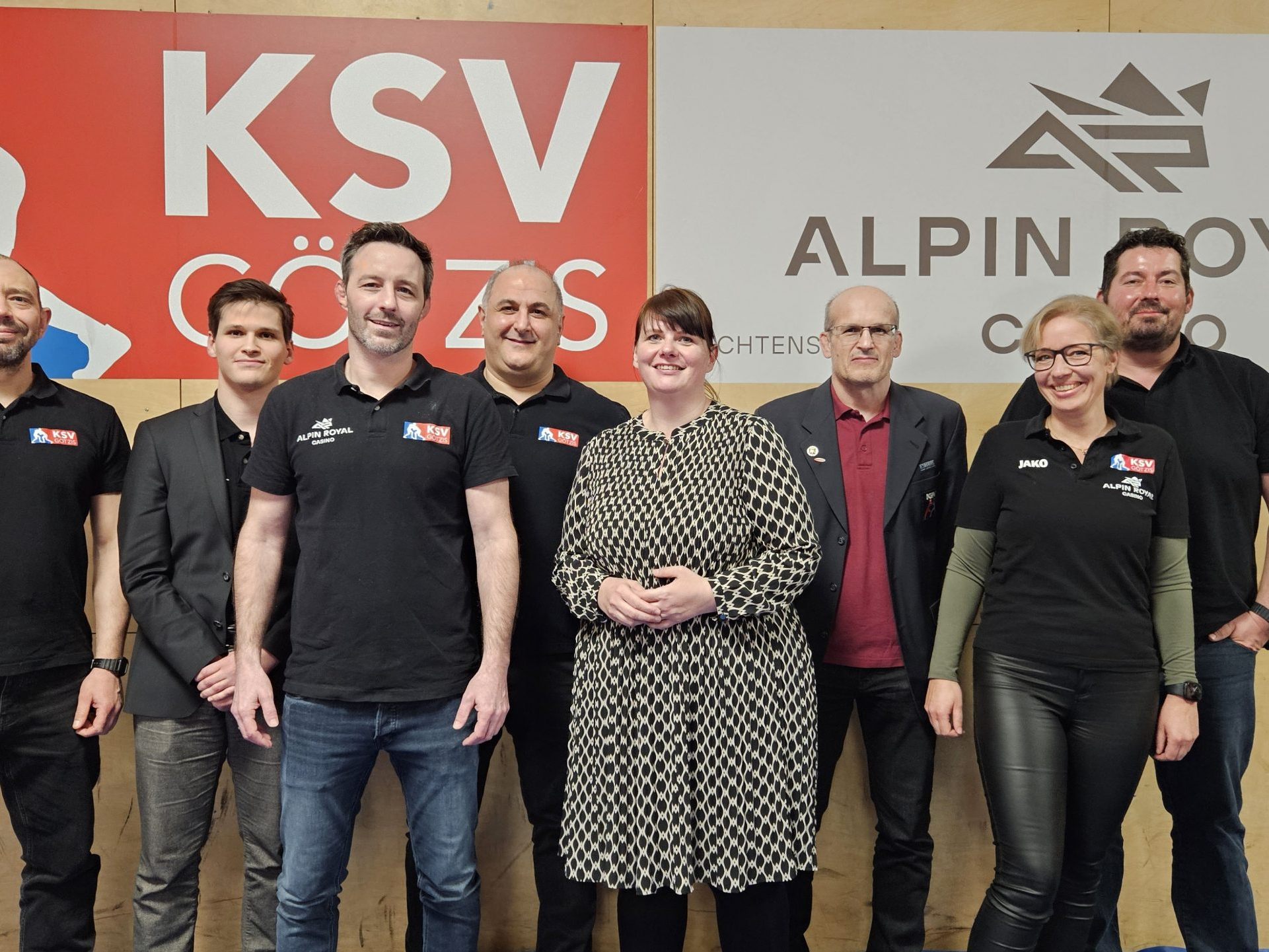 Der aktuelle Vorstand Josef Hubinka, Lars Häusle,  Matthias Kathan, Kemal Demirel, Sabrina Melioris, Michael Häusle, Cornelia Demirel und Michael Loacker