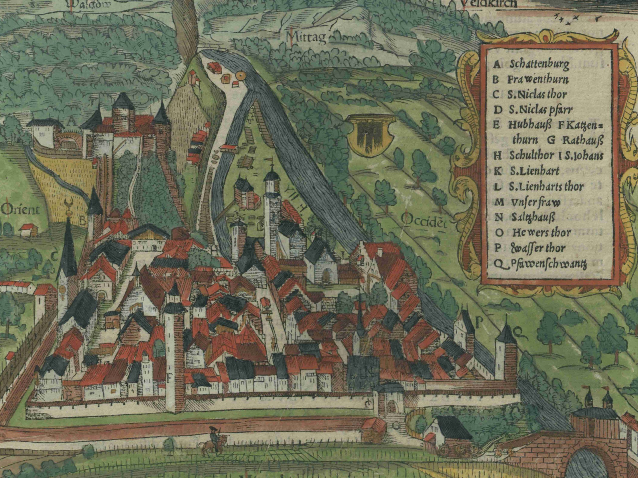 Kosmographie von Sebastian Münster