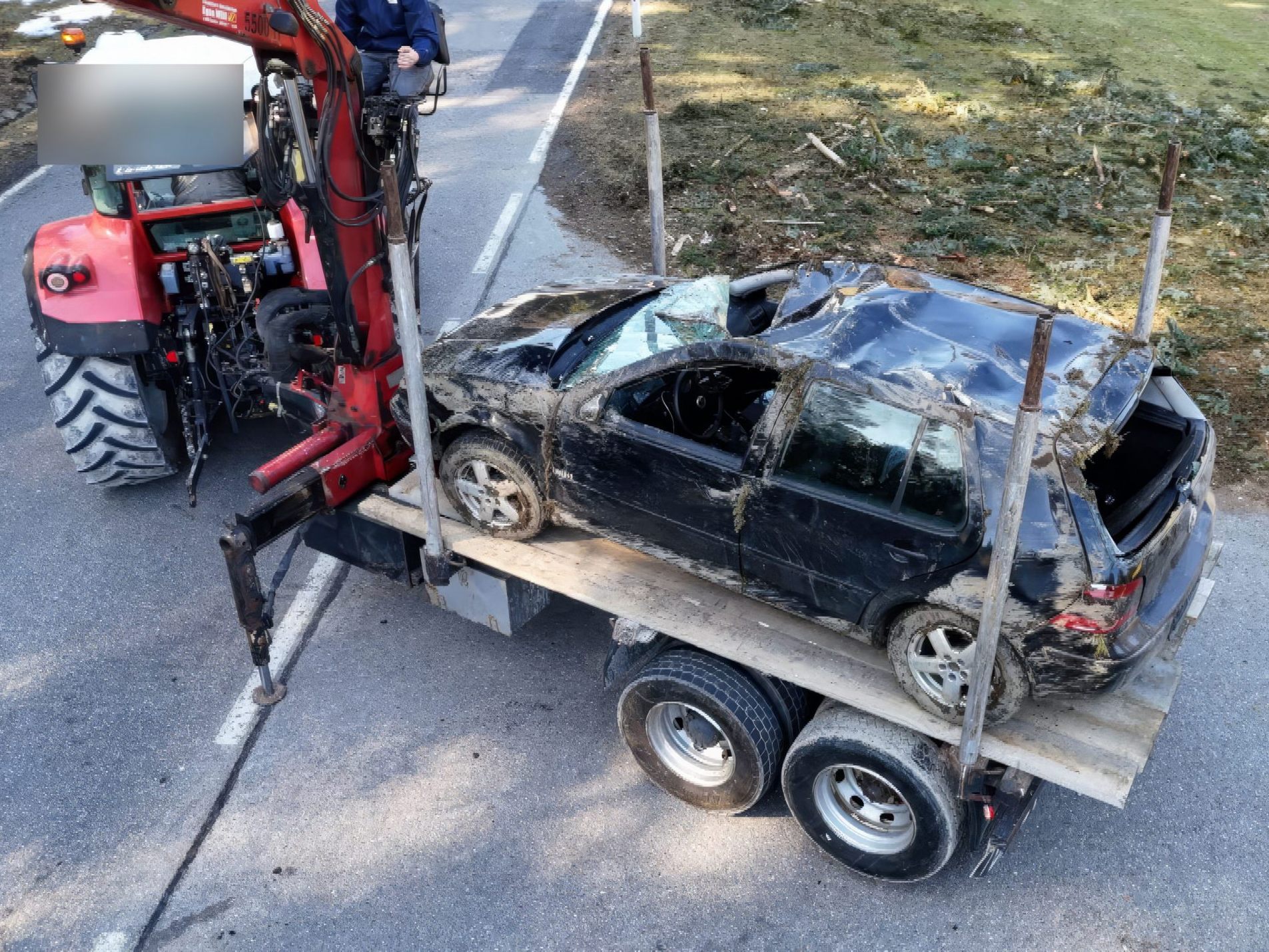 Verkehrsunfall in Hittisau