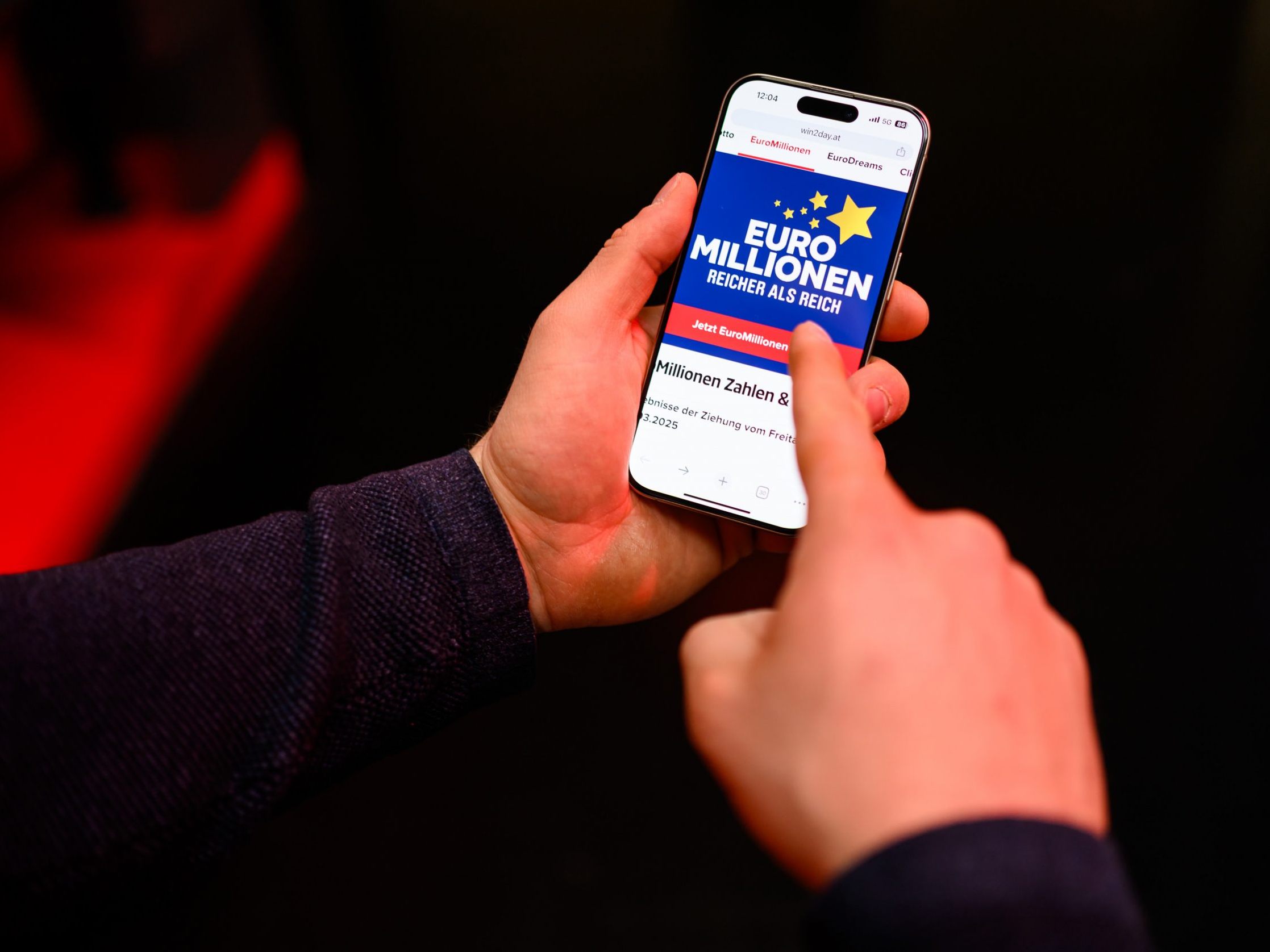 Wieder geht ein Rekordgewinn bei den EuroMillionen an einen Glückspilz in Österreich.