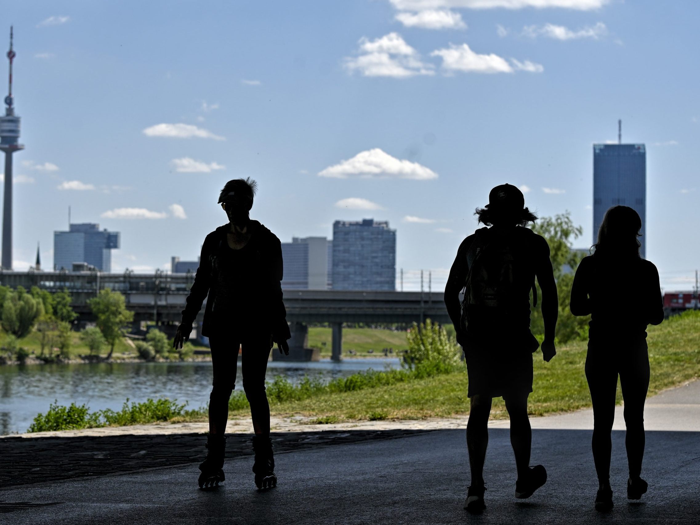Wien fördert "Free Spaces" auf der Donauinsel.