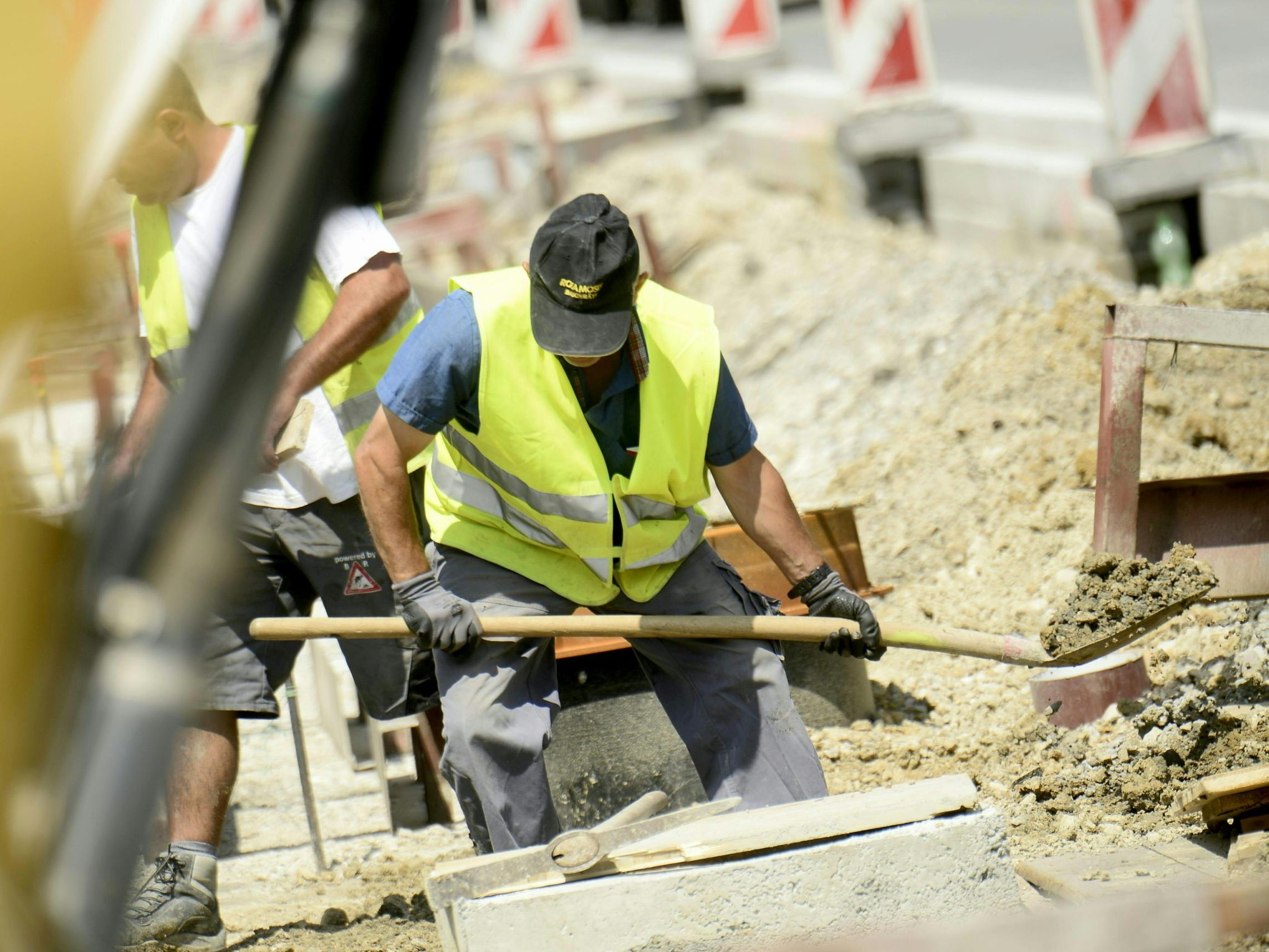 Die A23 wird im Bereich Prater Hochstraße saniert.