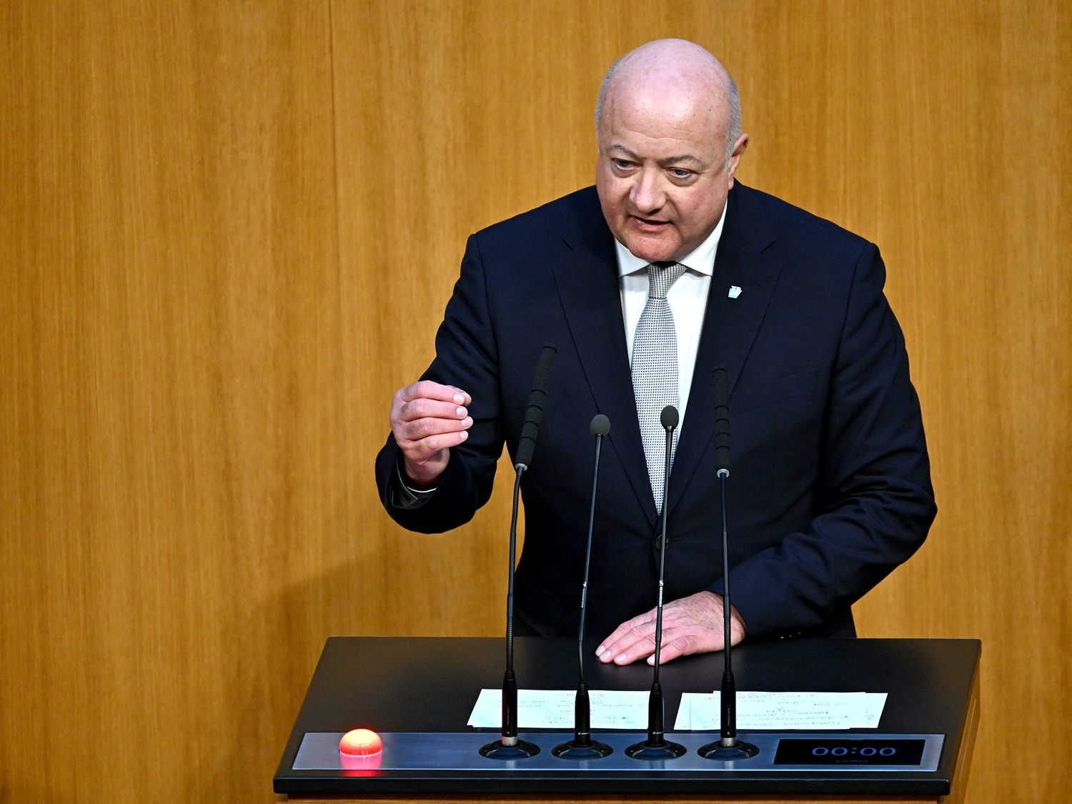 EU-Hauptausschuss des Nationalrats mit Stocker.