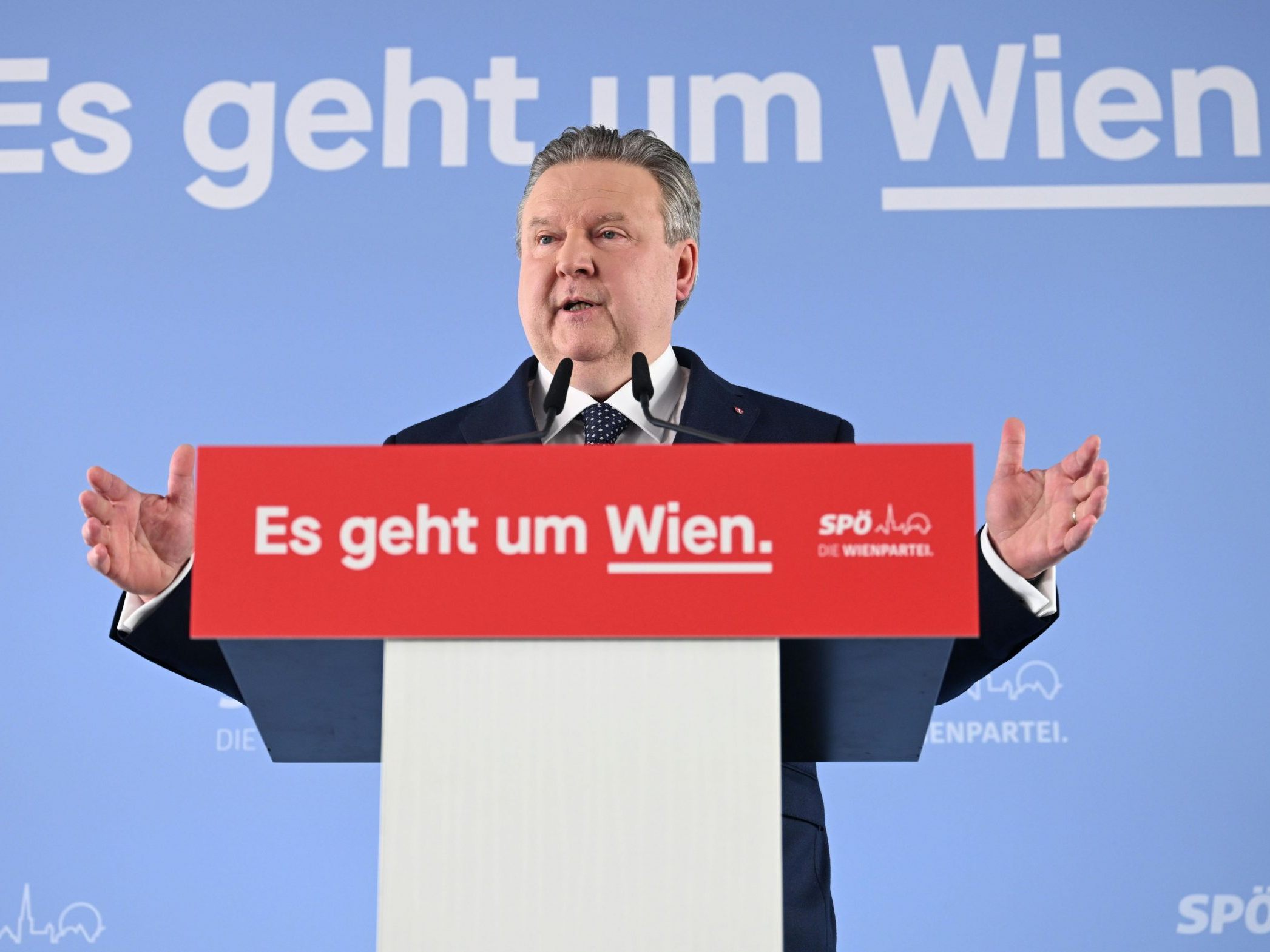 Ludwig hat sich das Wahlergebnis von 2020 als Ziel gesetzt.