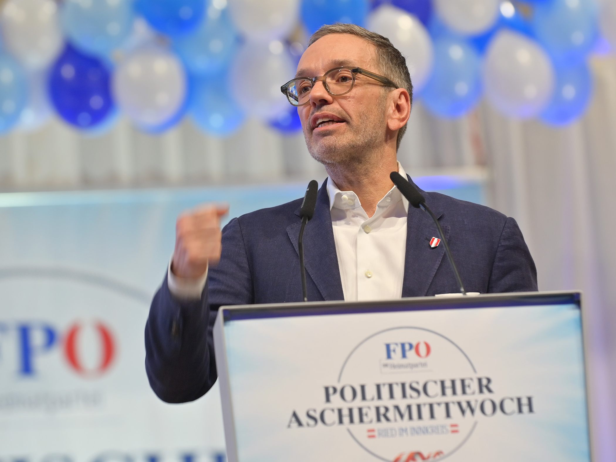 Live-Stream zum Politischen Aschermittwoch der FPÖ ab 19.00 Uhr auf VIENNA.at.