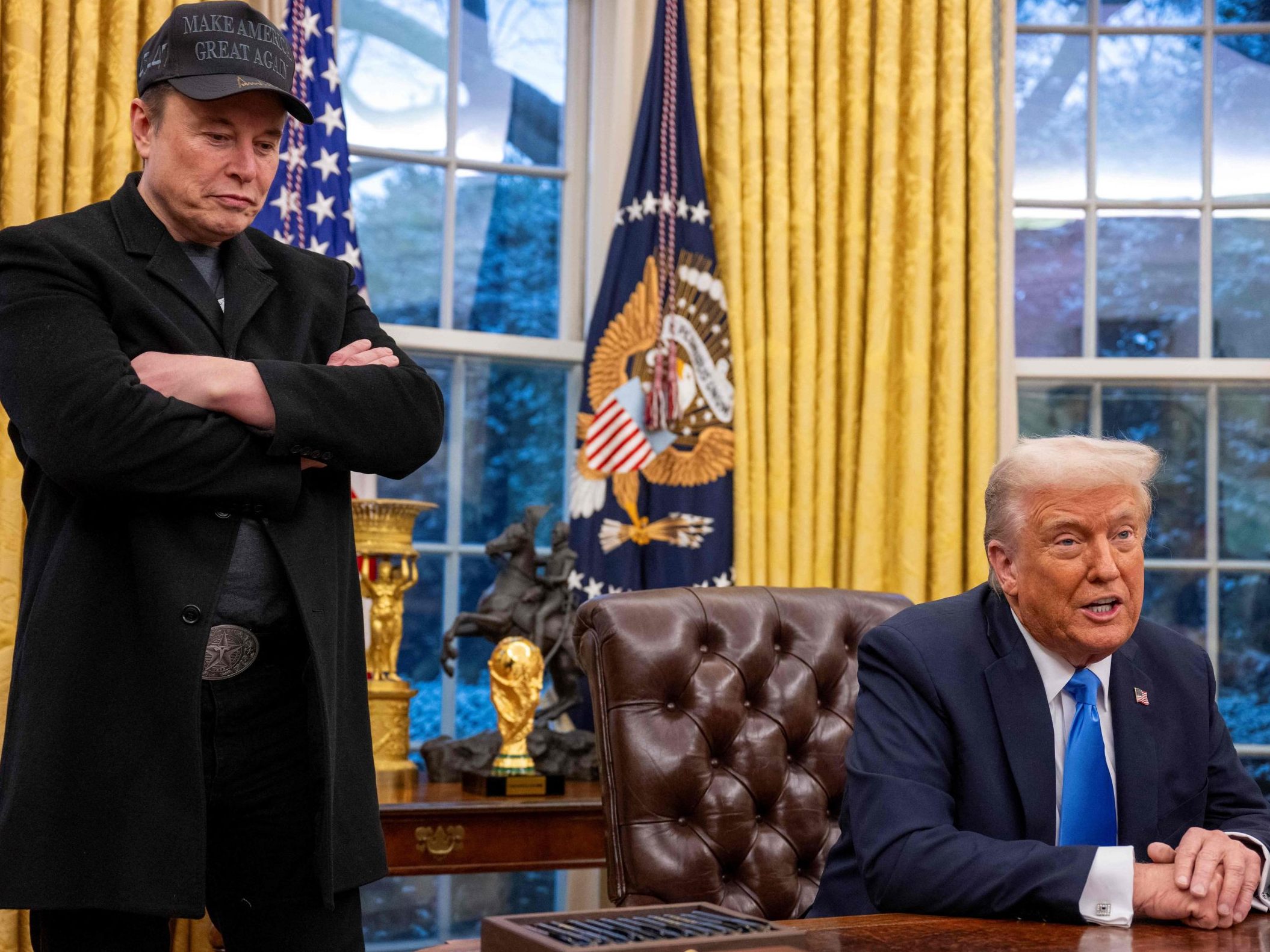 Trump bietet seinem "buddy" ungewöhnliche Hilfe an Trump bietet seinem "buddy" ungewöhnliche Hilfe an