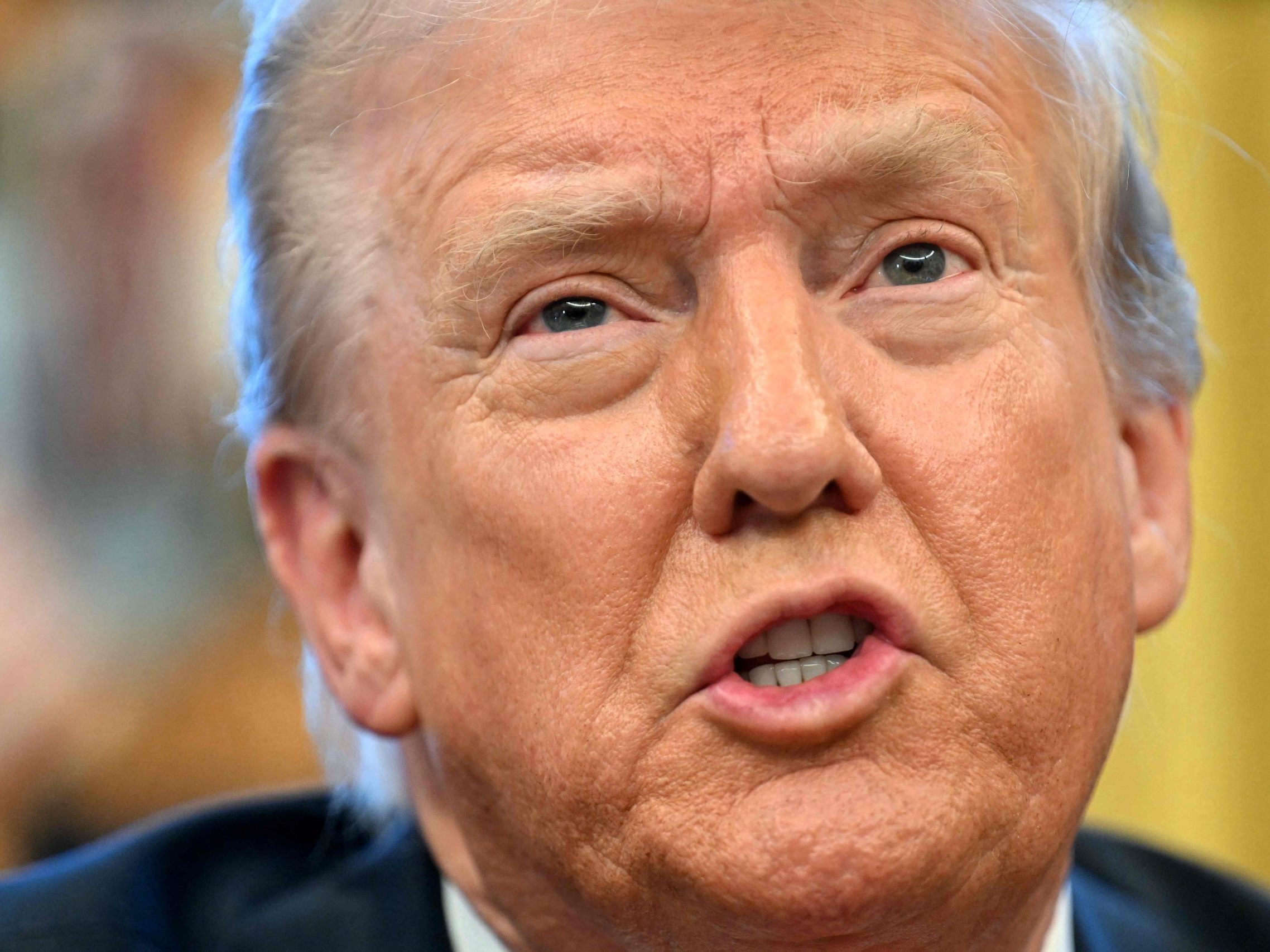 Donald Trump droht der Hamas. Donald Trump droht der Hamas.
