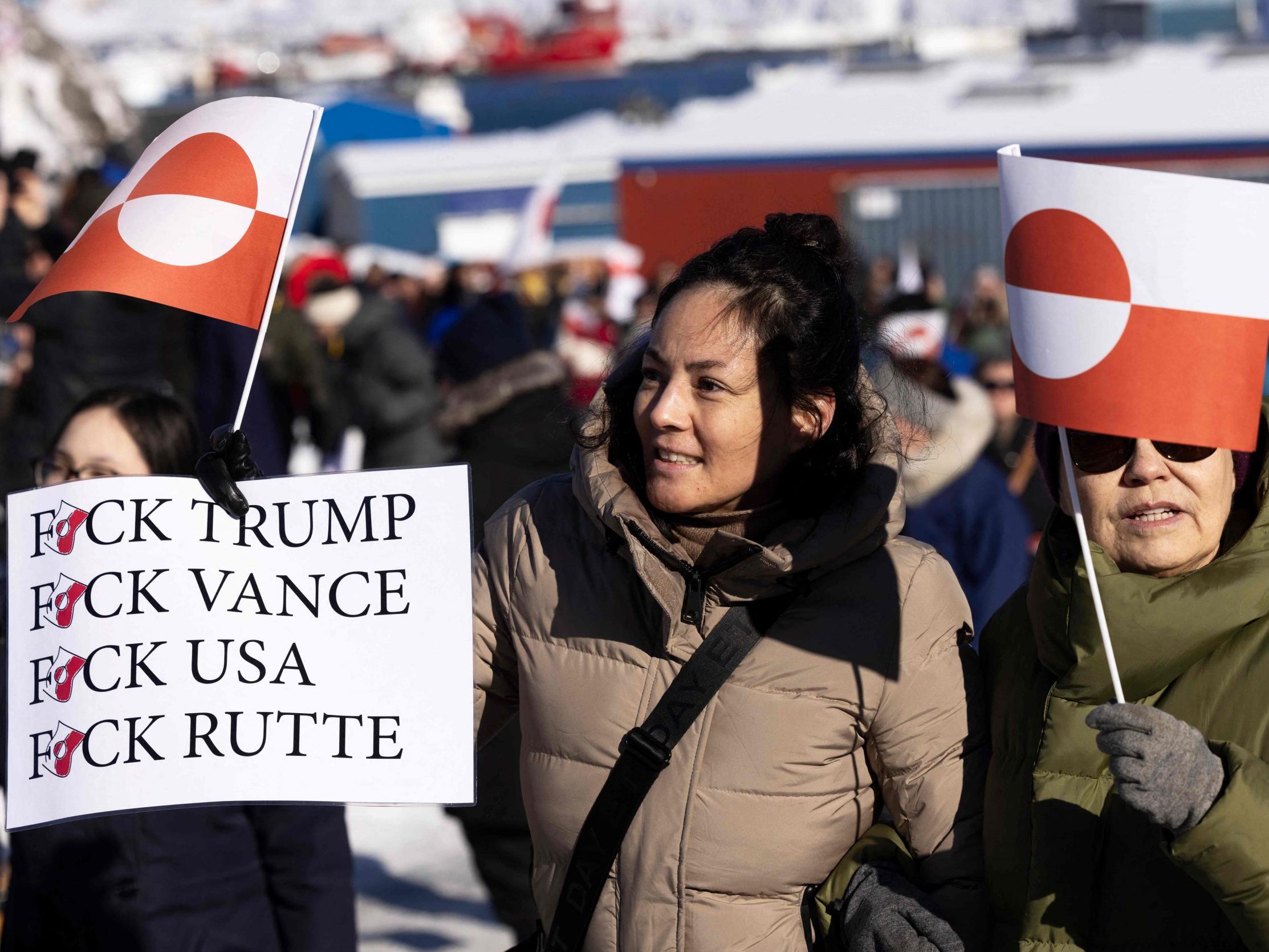 Grönland zu Trump: Wir haben niemanden eingeladen. Grönland zu Trump: Wir haben niemanden eingeladen.