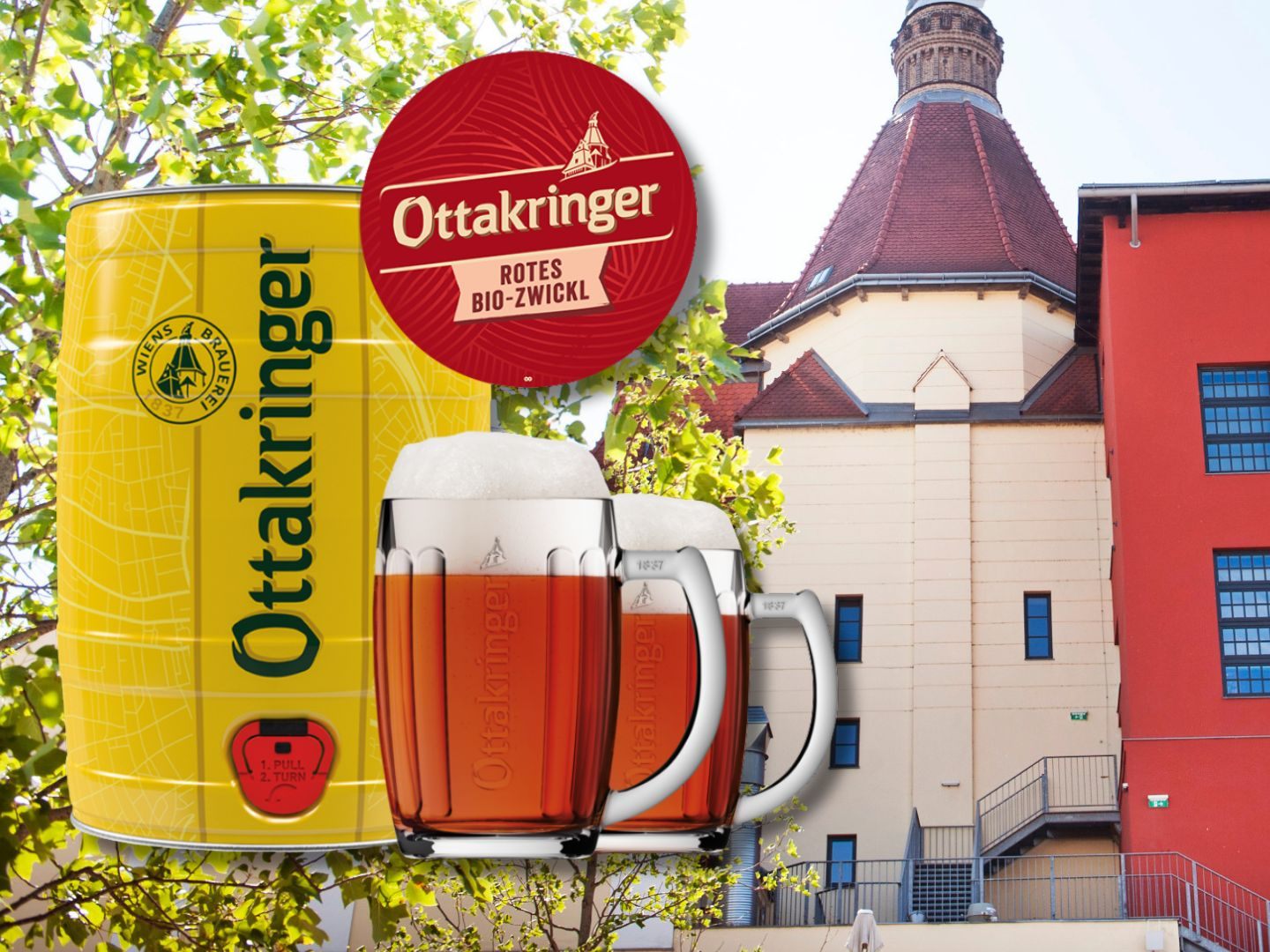 Wir verlosen 3 Partyfässer von Ottakringer.