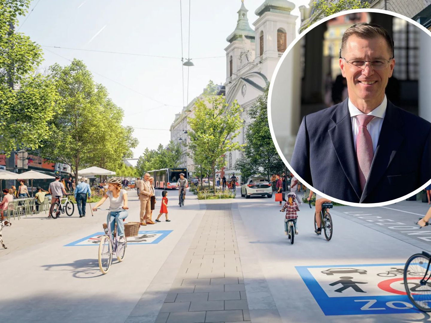 "Die Landstraßer Hauptstraße darf nicht die Mariahilfer Straße werden", kritisiert Ebner das Projekt. "Die Landstraßer Hauptstraße darf nicht die Mariahilfer Straße werden", kritisiert Ebner das Projekt.