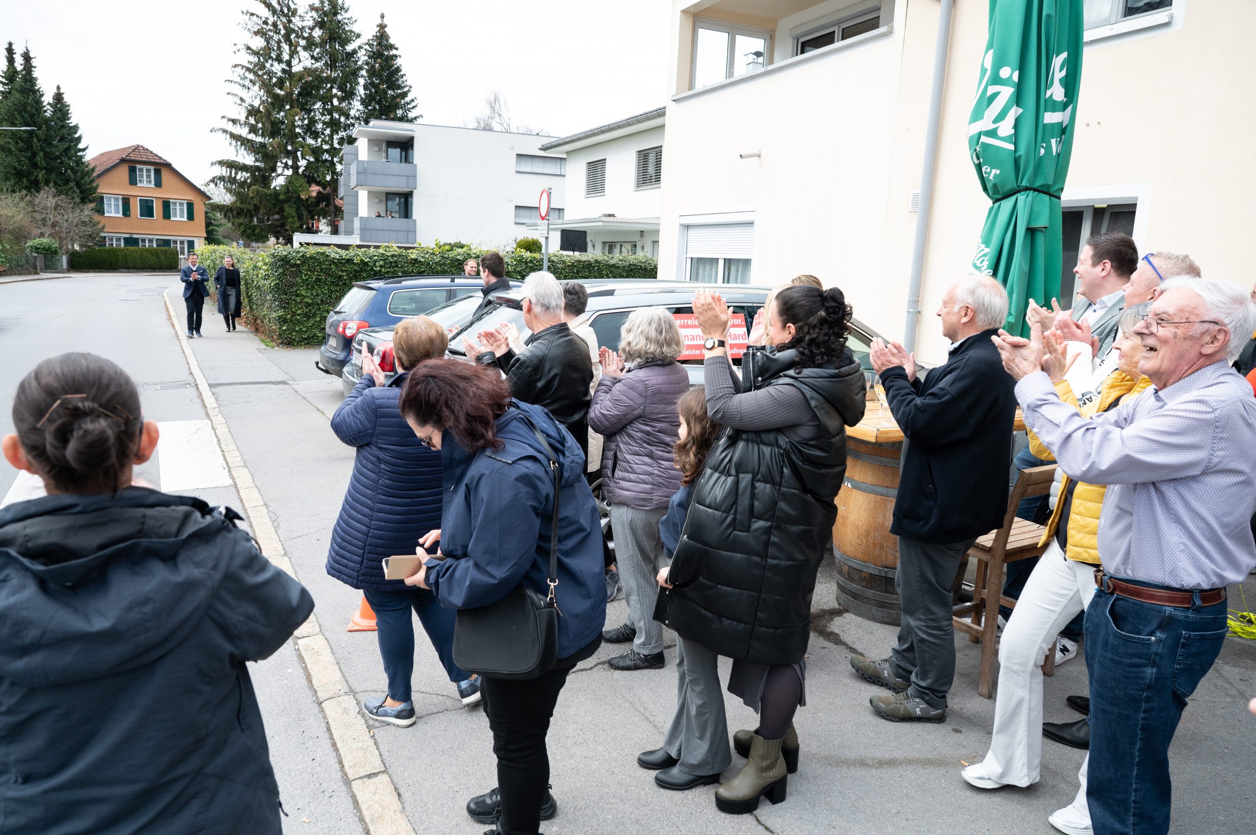 Bürgermeister-Stichwahl Wahlparty Staudinger