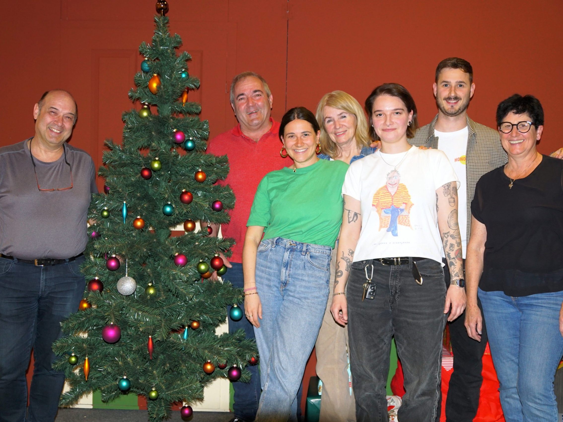 Weihnachtliche Akzente spielten heuer beim Theater in Buch eine zentrale Rolle.
