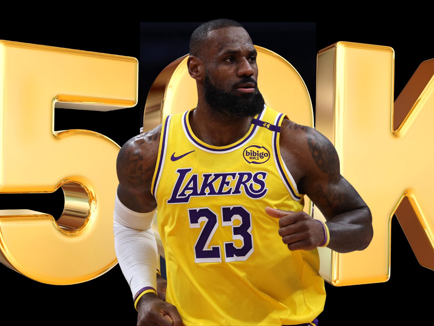 LeBron James erzielte beim Spiel gegen die New Orleans Pelicans seinen 50.000. Punkt und setzte damit eine neue Bestmarke in der NBA. LeBron James erzielte beim Spiel gegen die New Orleans Pelicans seinen 50.000. Punkt und setzte damit eine neue Bestmarke in der NBA.