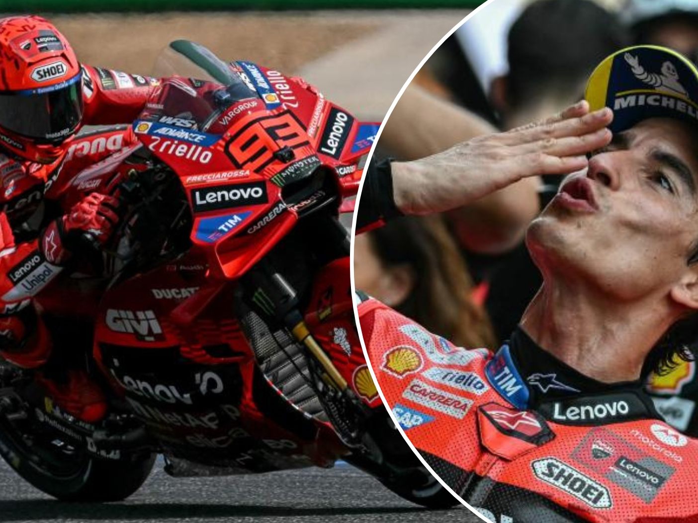 Marc Marquez holte sich in Thailand den Sieg im Sprintrennen. Heute geht er auf der Pole Position ins Rennen. Marc Marquez holte sich in Thailand den Sieg im Sprintrennen. Heute geht er auf der Pole Position ins Rennen.