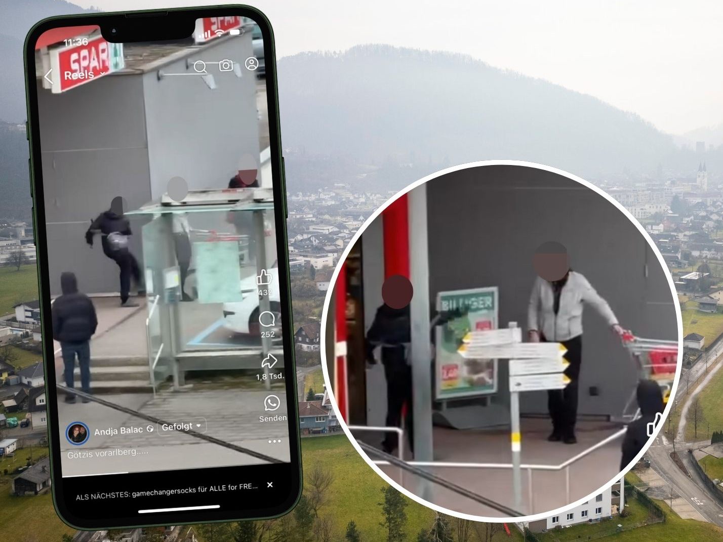 Ein Video aus Götzis sorgt für Kopfschütteln.