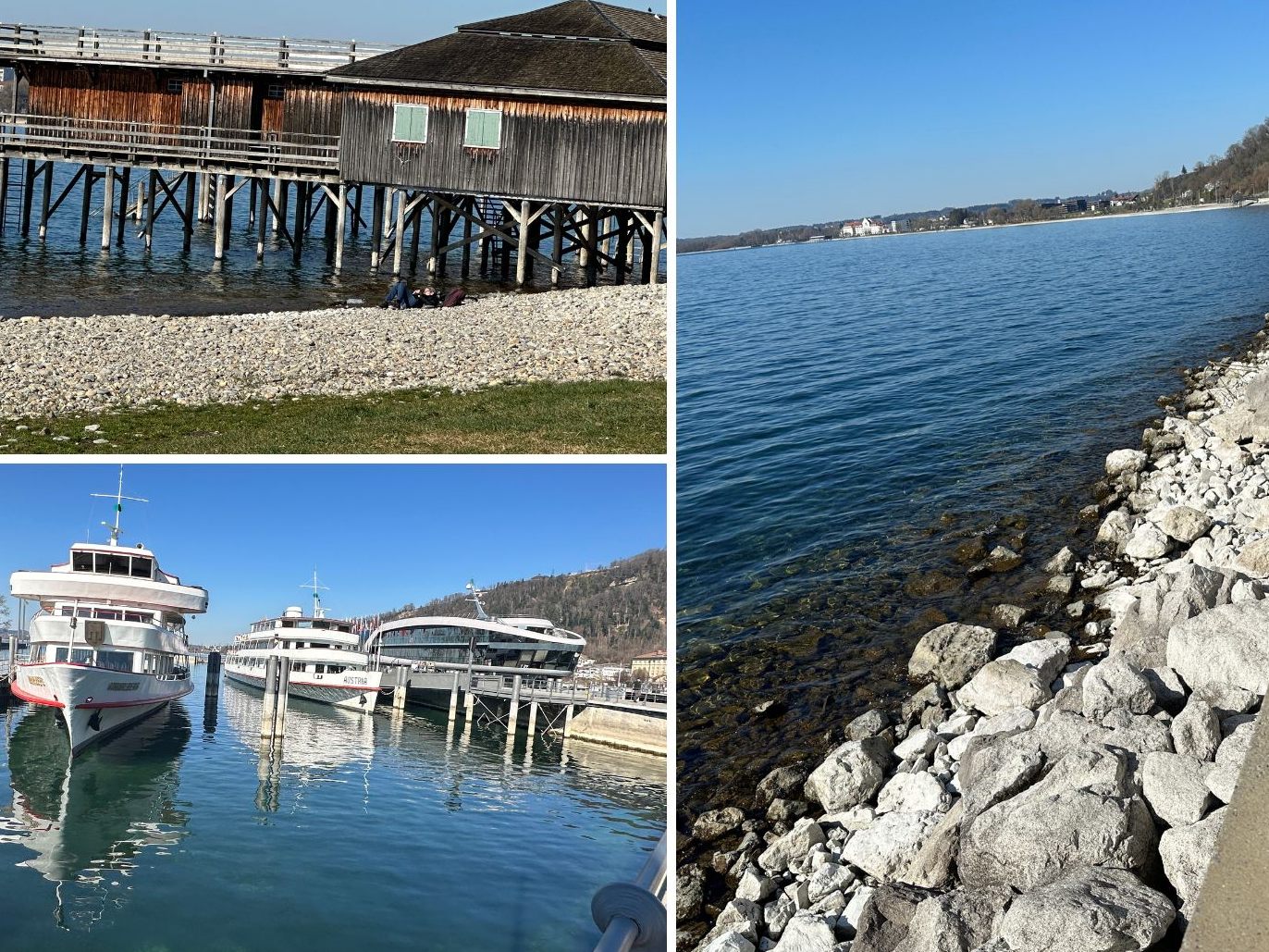Der Bodenseepegel zeigt sich niedriger als noch vor einem Jahr. Der Bodenseepegel zeigt sich niedriger als noch vor einem Jahr.
