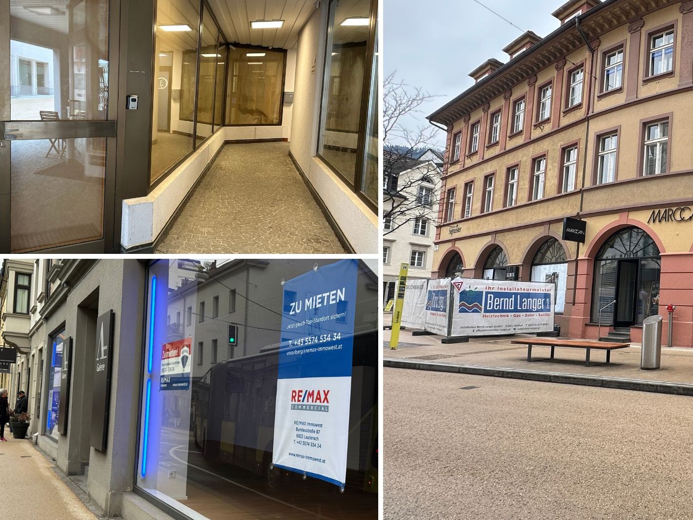 Was sich aktuell in der Bregenzer Innenstadt tut.