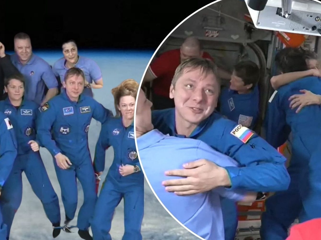 SpaceX von Tech-Milliardär Elon Musk dockte an der ISS an.