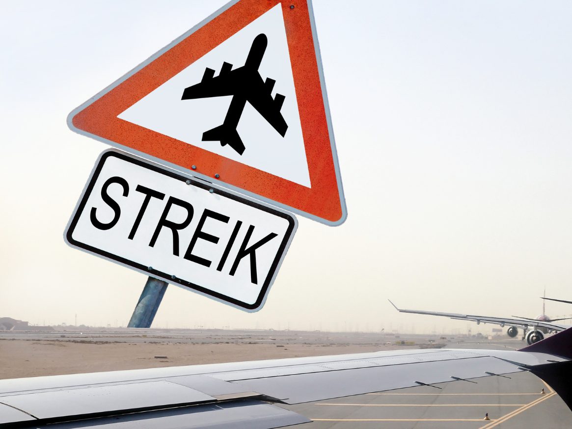 Der Streik an deutschen Flughäfen sorgt für zahlreiche Flugausfälle und Verzögerungen. Der Streik an deutschen Flughäfen sorgt für zahlreiche Flugausfälle und Verzögerungen.